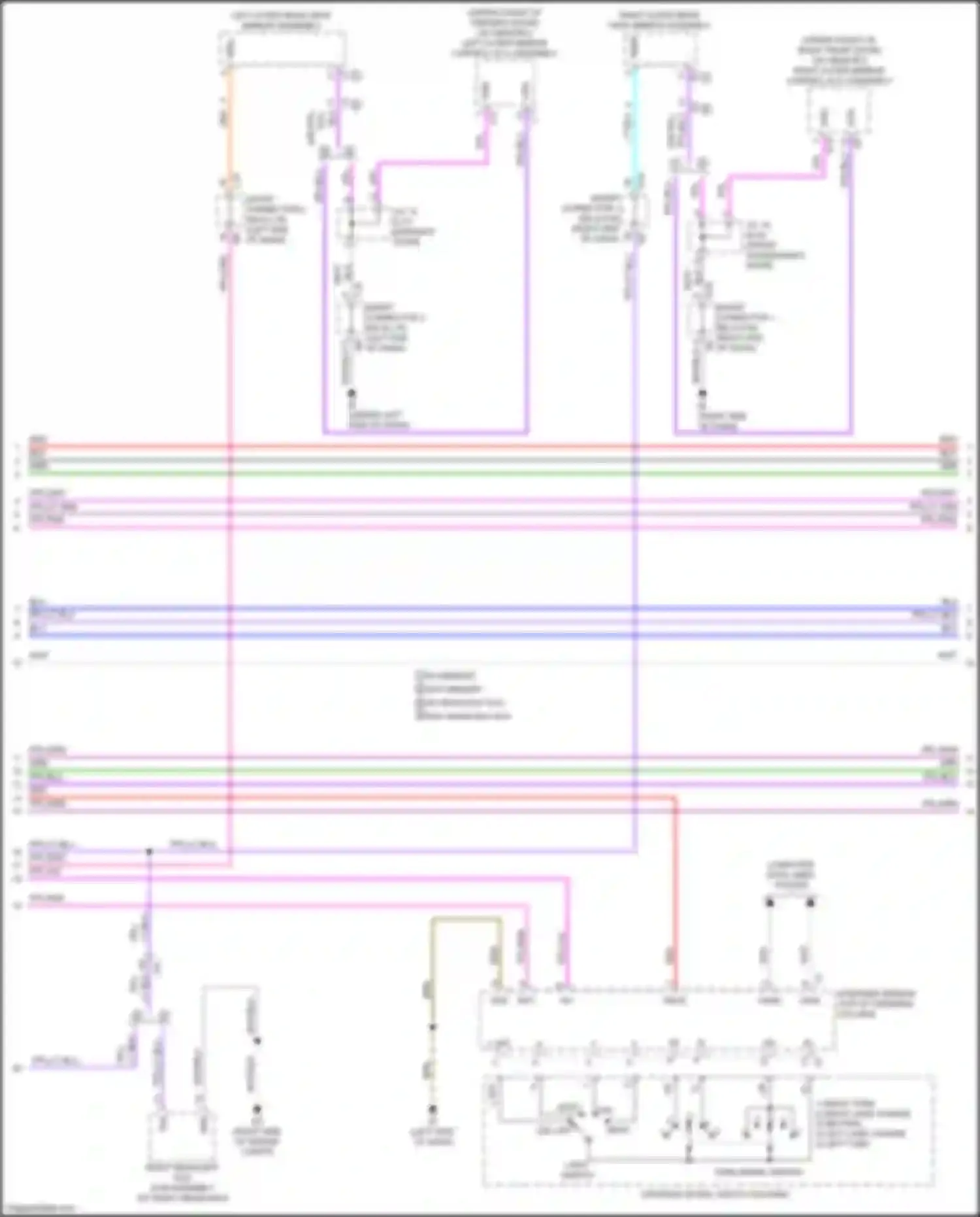 Sequoia Toyota III (2022-2024): Exterior lamps circuit (3 of 4)