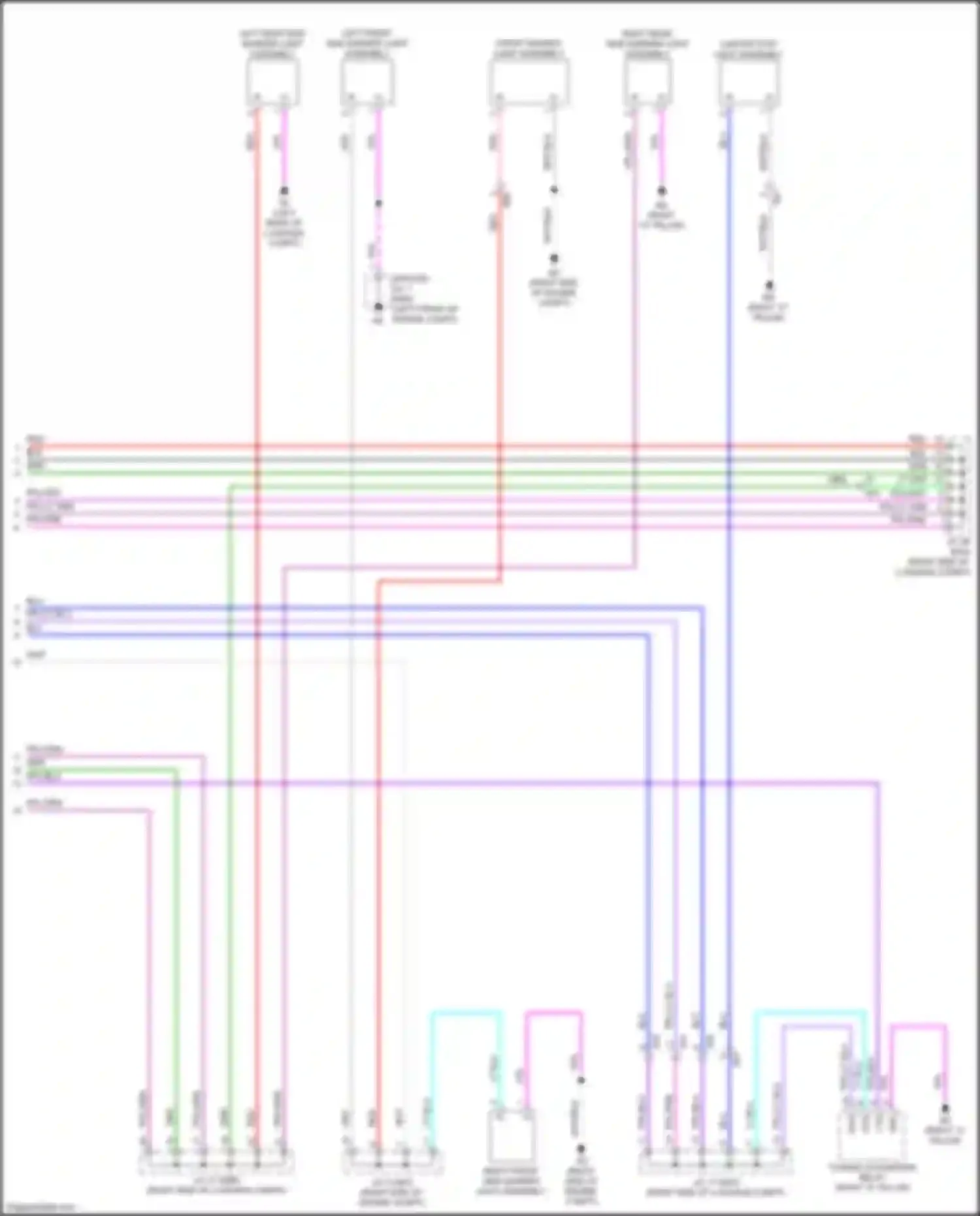 Sequoia Toyota III (2022-2024): Exterior lamps circuit (4 of 4)