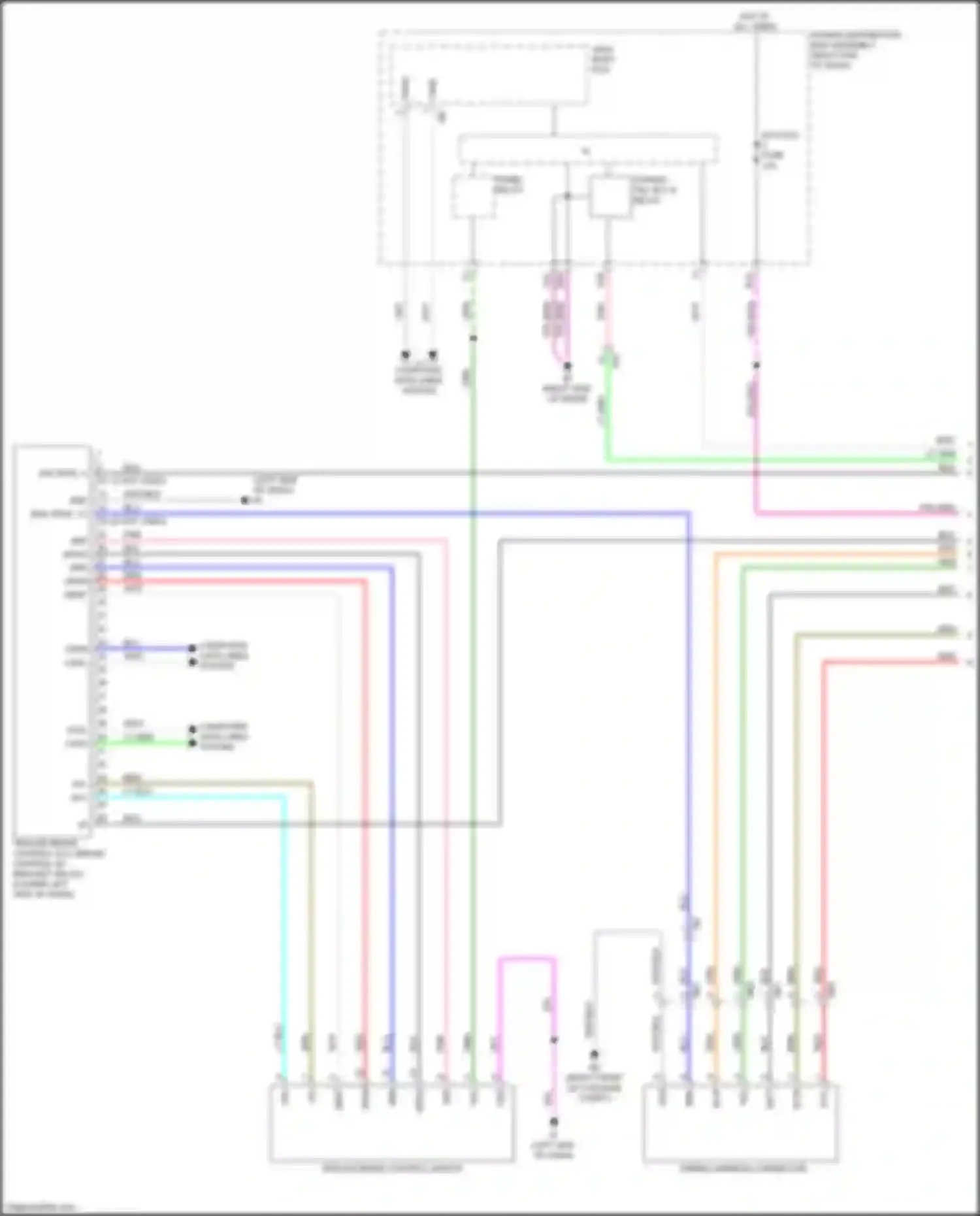 Sequoia Toyota III (2022-2024): Trailer tow circuit (1 of 2)