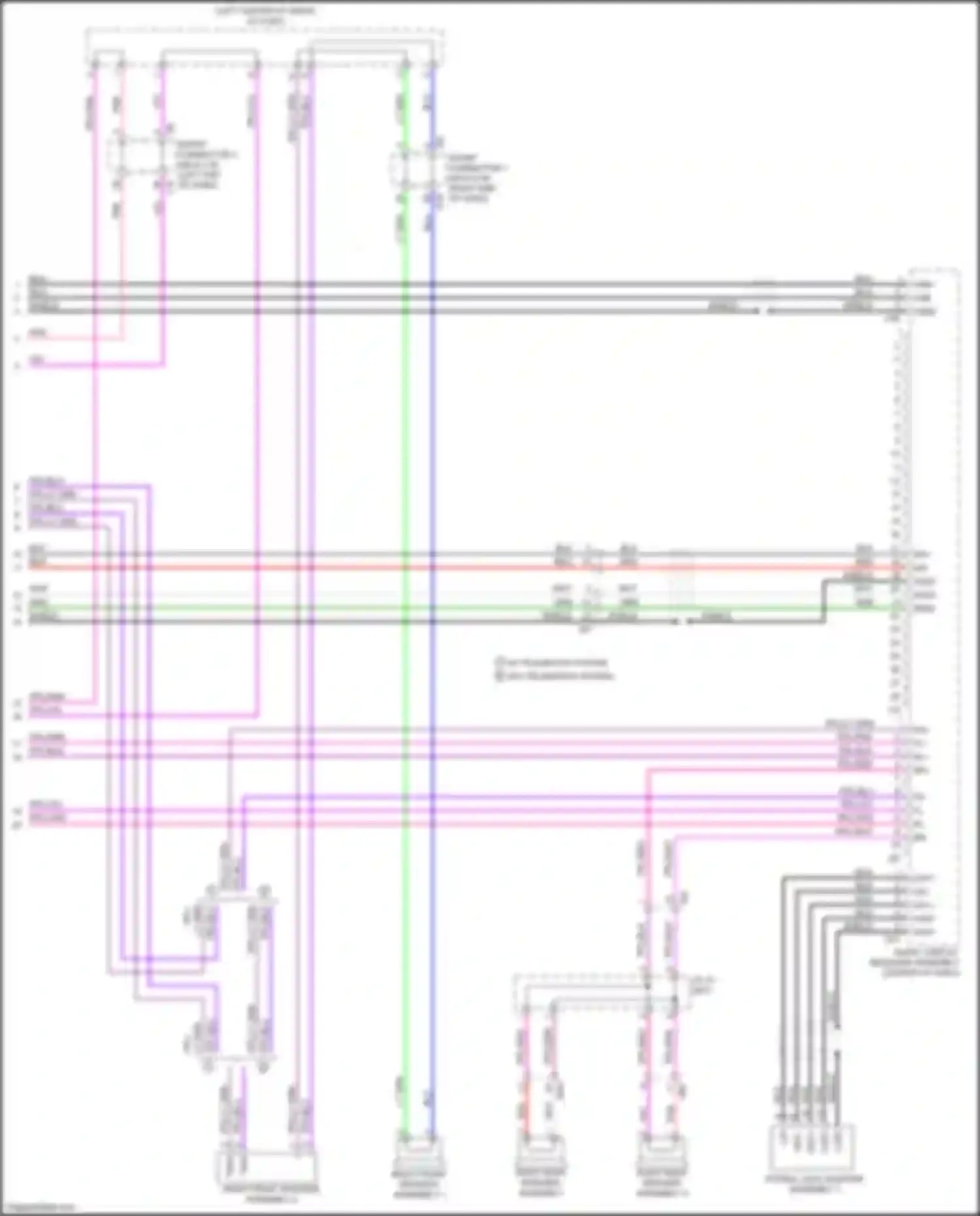 Sequoia Toyota III (2022-2024): Navigation circuit, w/ built-in amplifier (4 of 4)