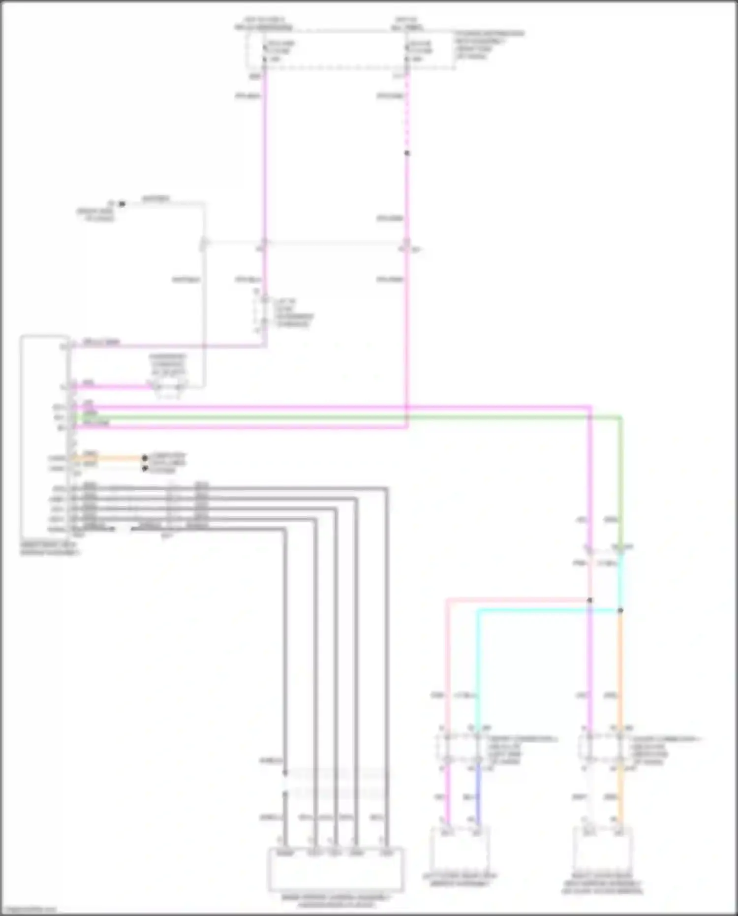 Sequoia Toyota III (2022-2024): Electrochromic mirror circuit