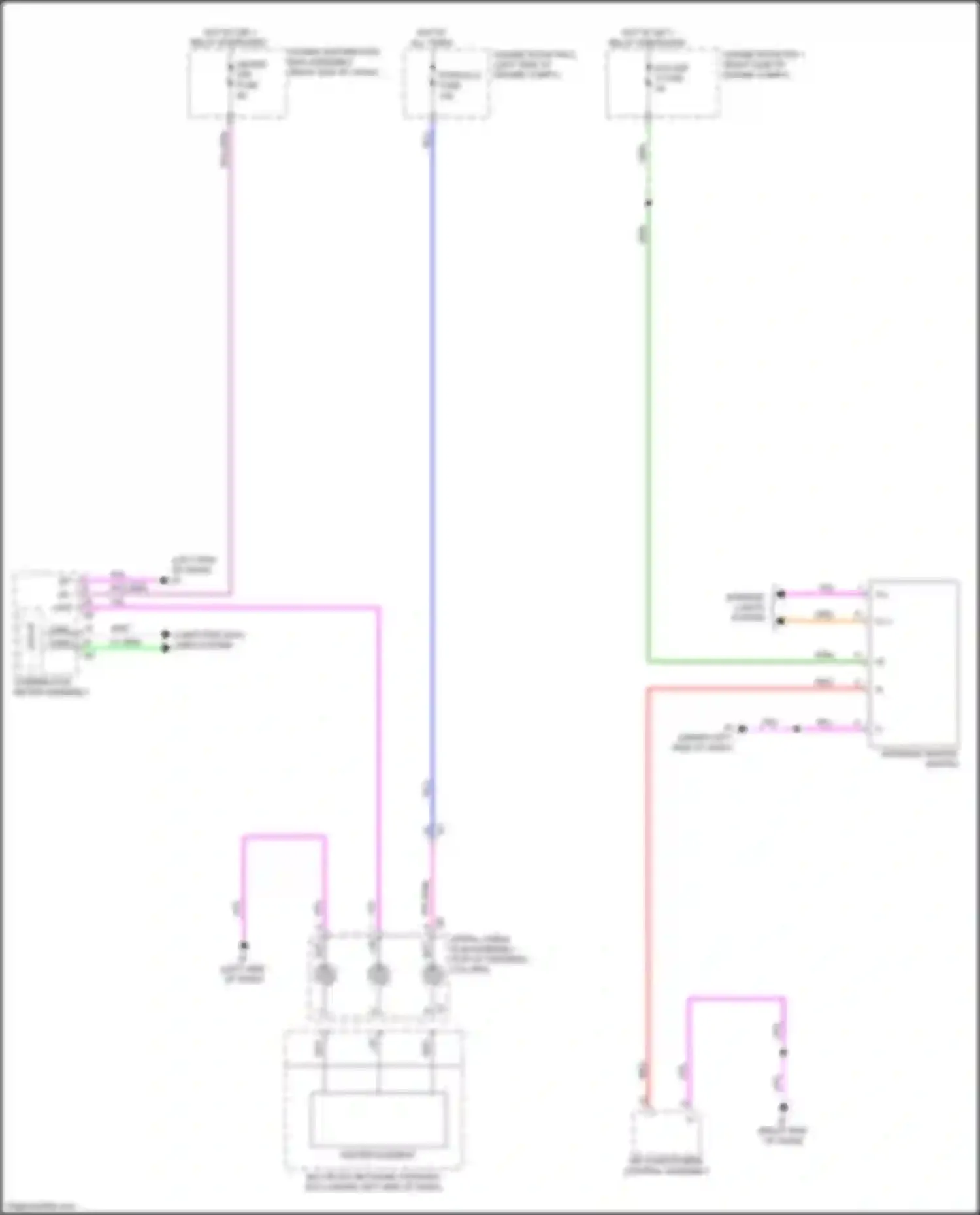 Sequoia Toyota III (2022-2024): Heated steering wheel circuit