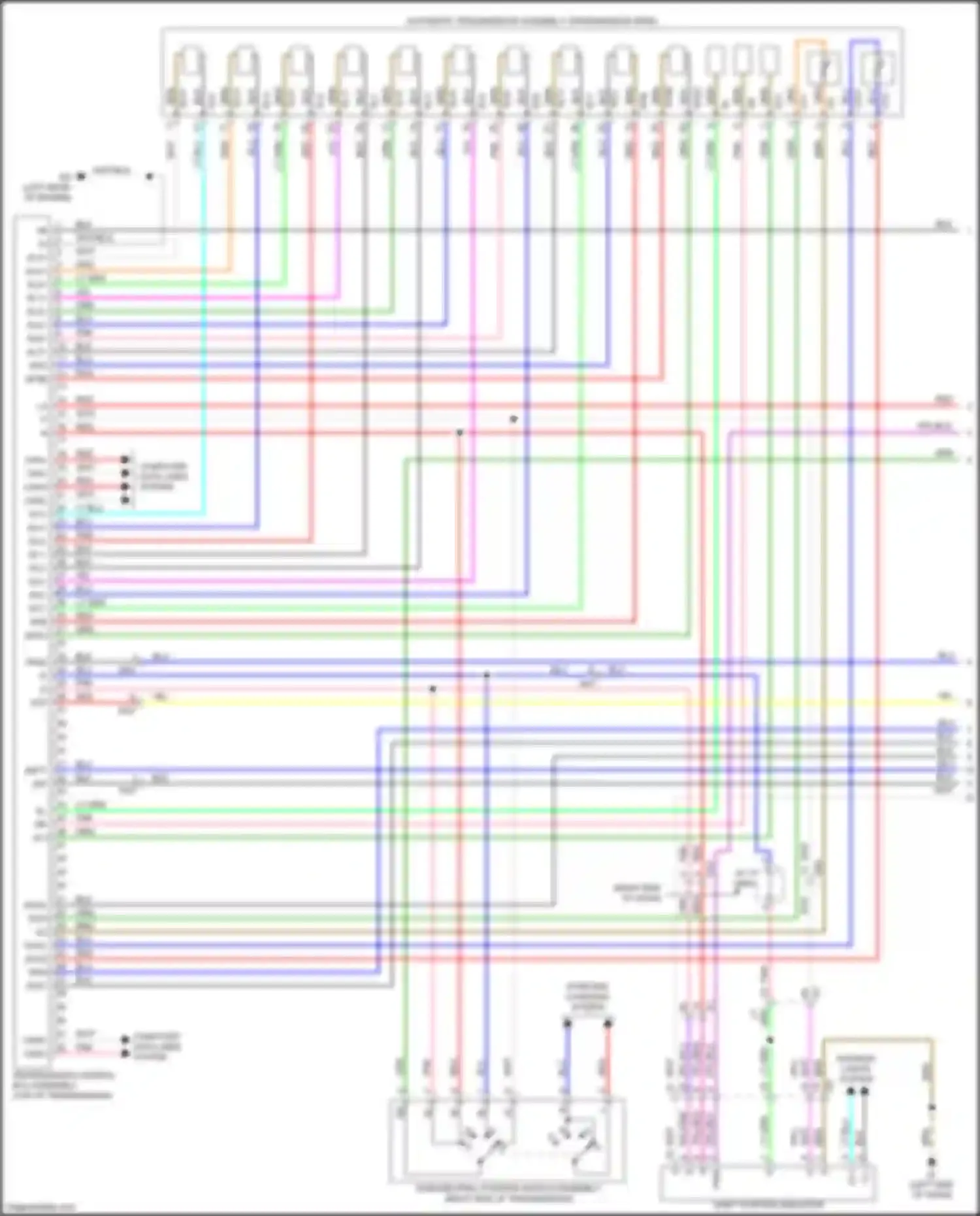 Sequoia Toyota III (2022-2024): A/t circuit (1 of 2)