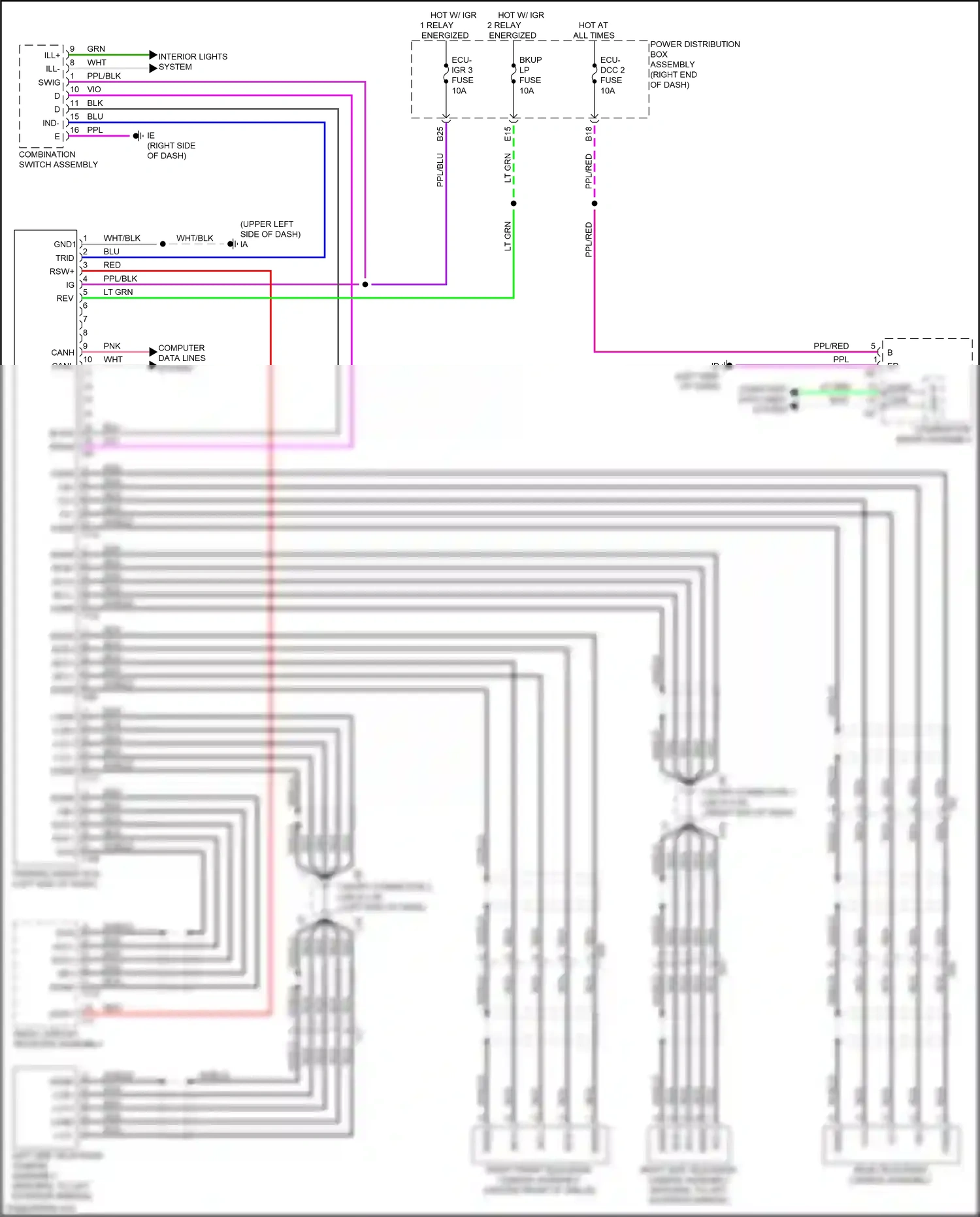 Toyota Sequoia III (2022-2024) computer data lines system wiring diagram  (89 of 99)