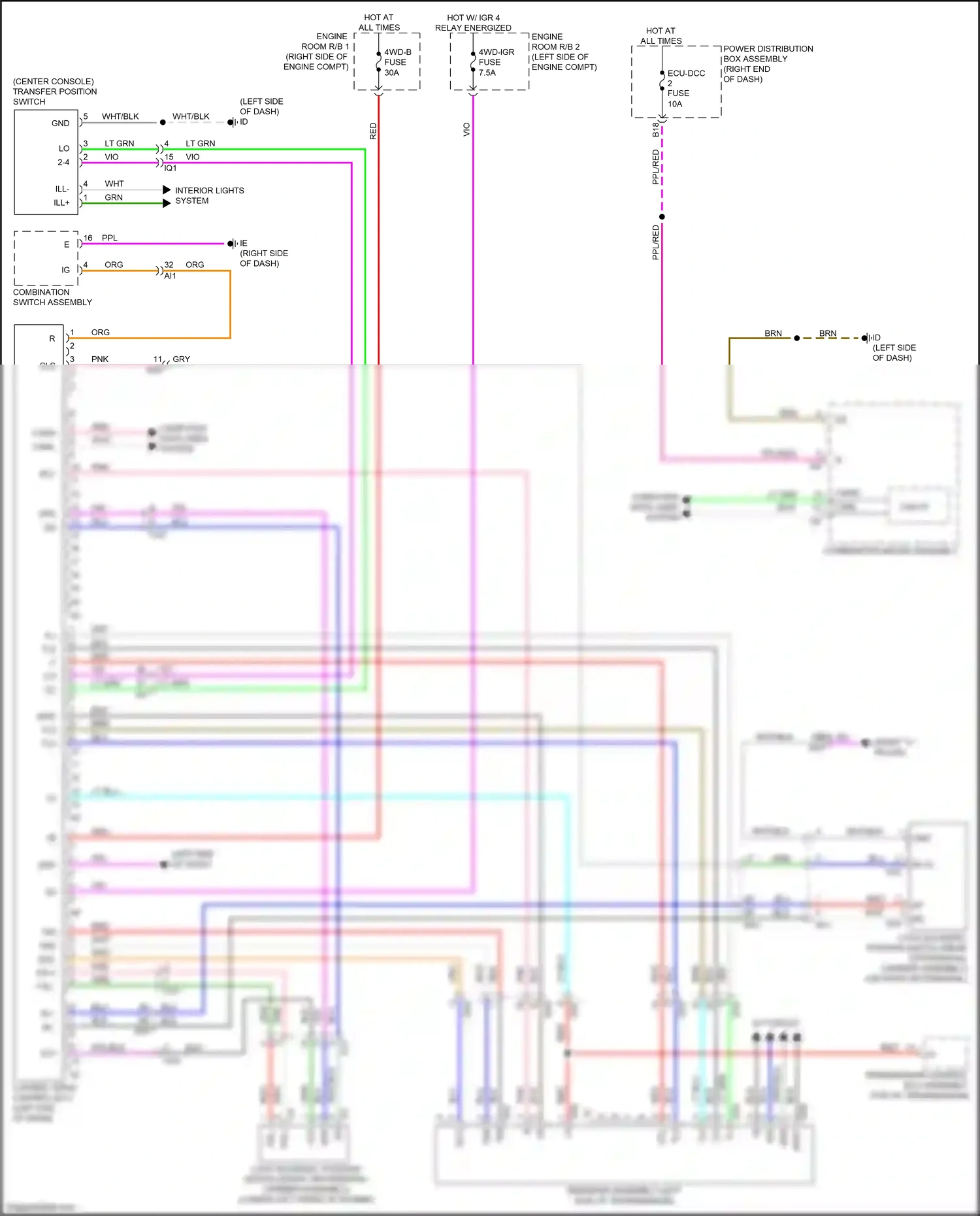 Toyota Sequoia III (2022-2024) computer data lines system wiring diagram  (41 of 99)