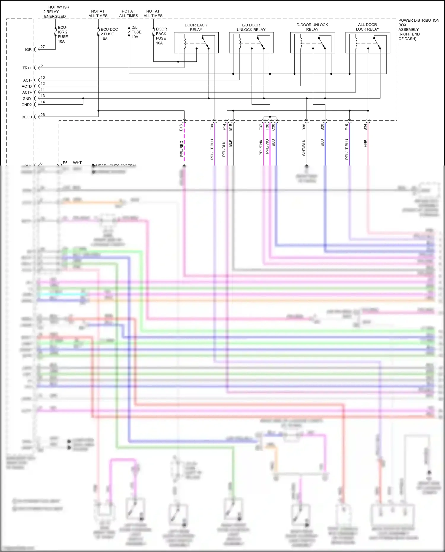 Toyota Sequoia III (2022-2024) computer data lines system wiring diagram  (32 of 99)