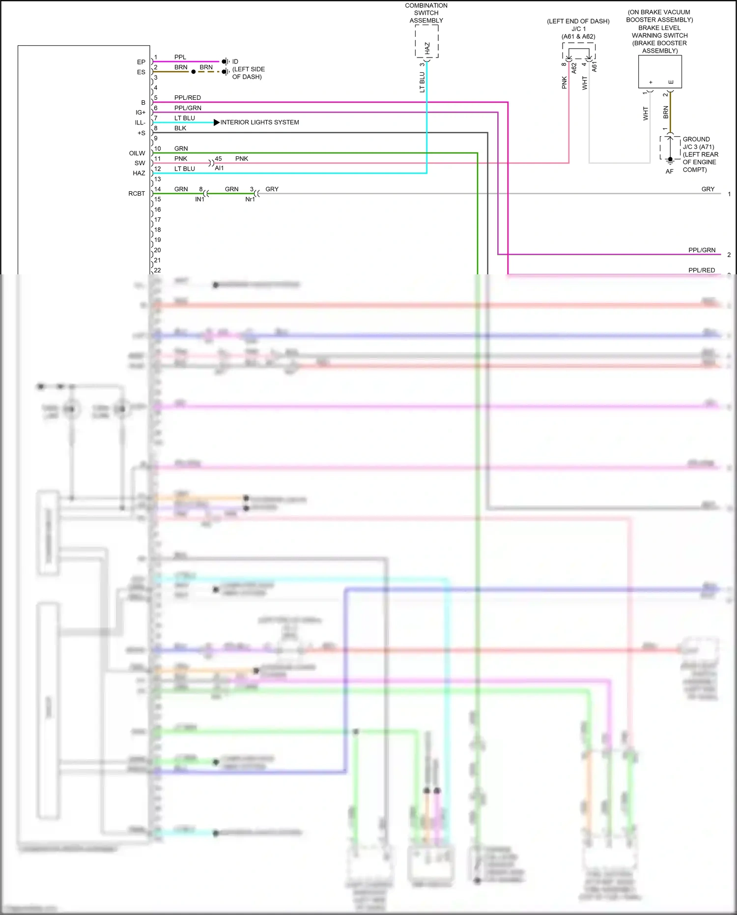 Toyota Sequoia III (2022-2024) computer data lines system wiring diagram  (55 of 99)