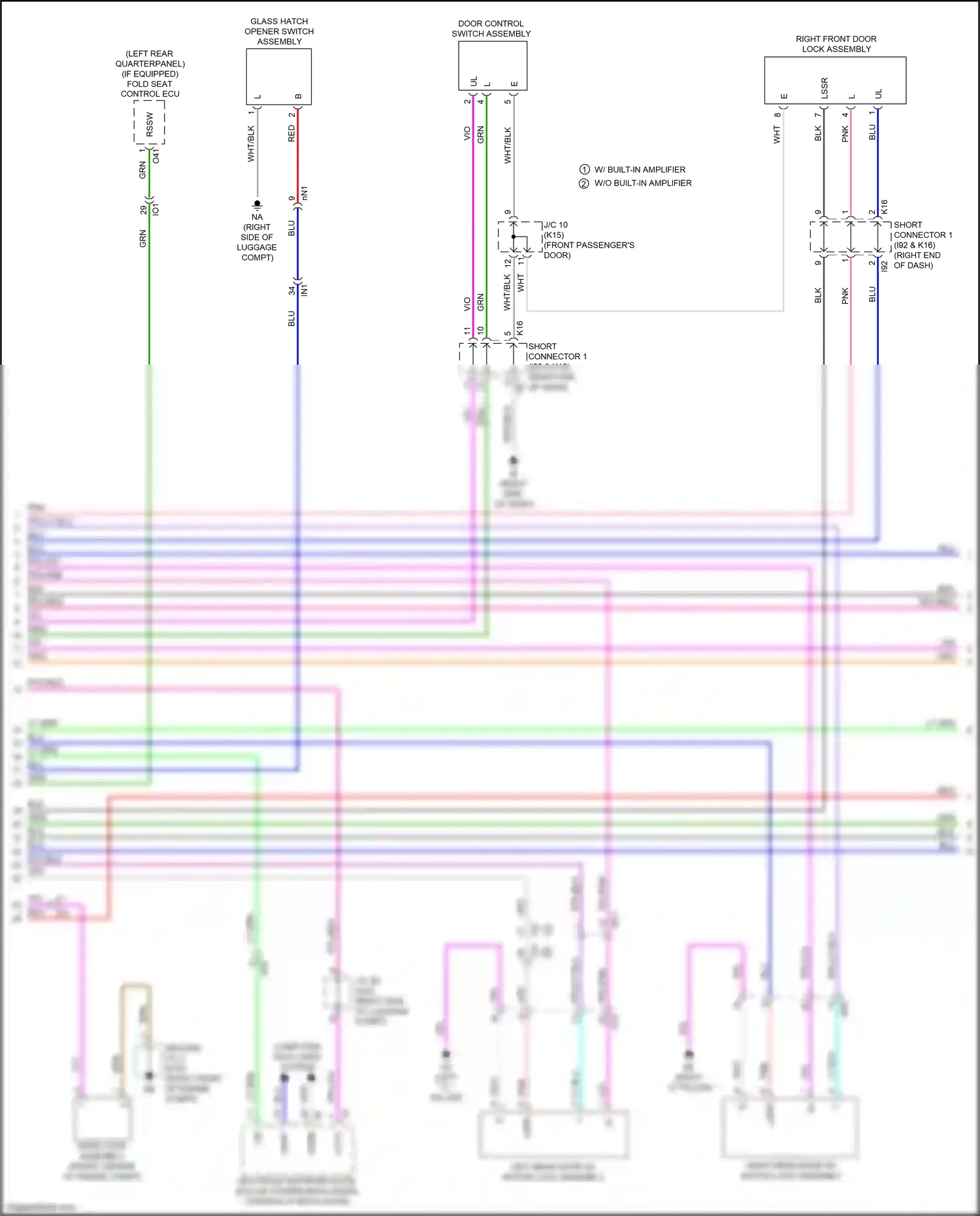 Toyota Sequoia III (2022-2024) computer data lines system wiring diagram  (33 of 99)