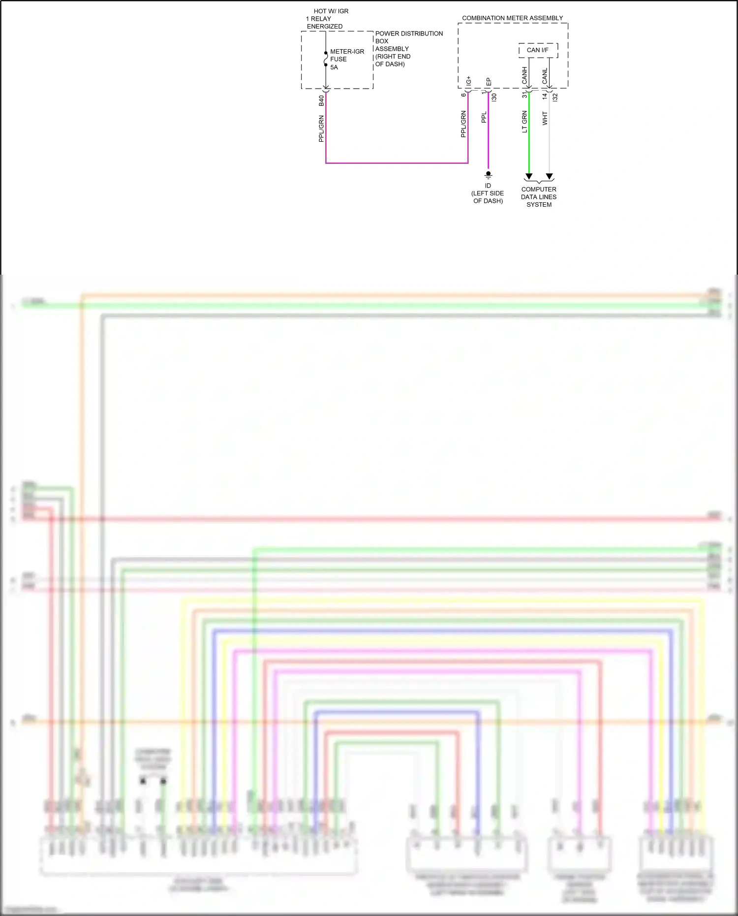 Toyota Sequoia III (2022-2024) computer data lines system wiring diagram  (96 of 99)