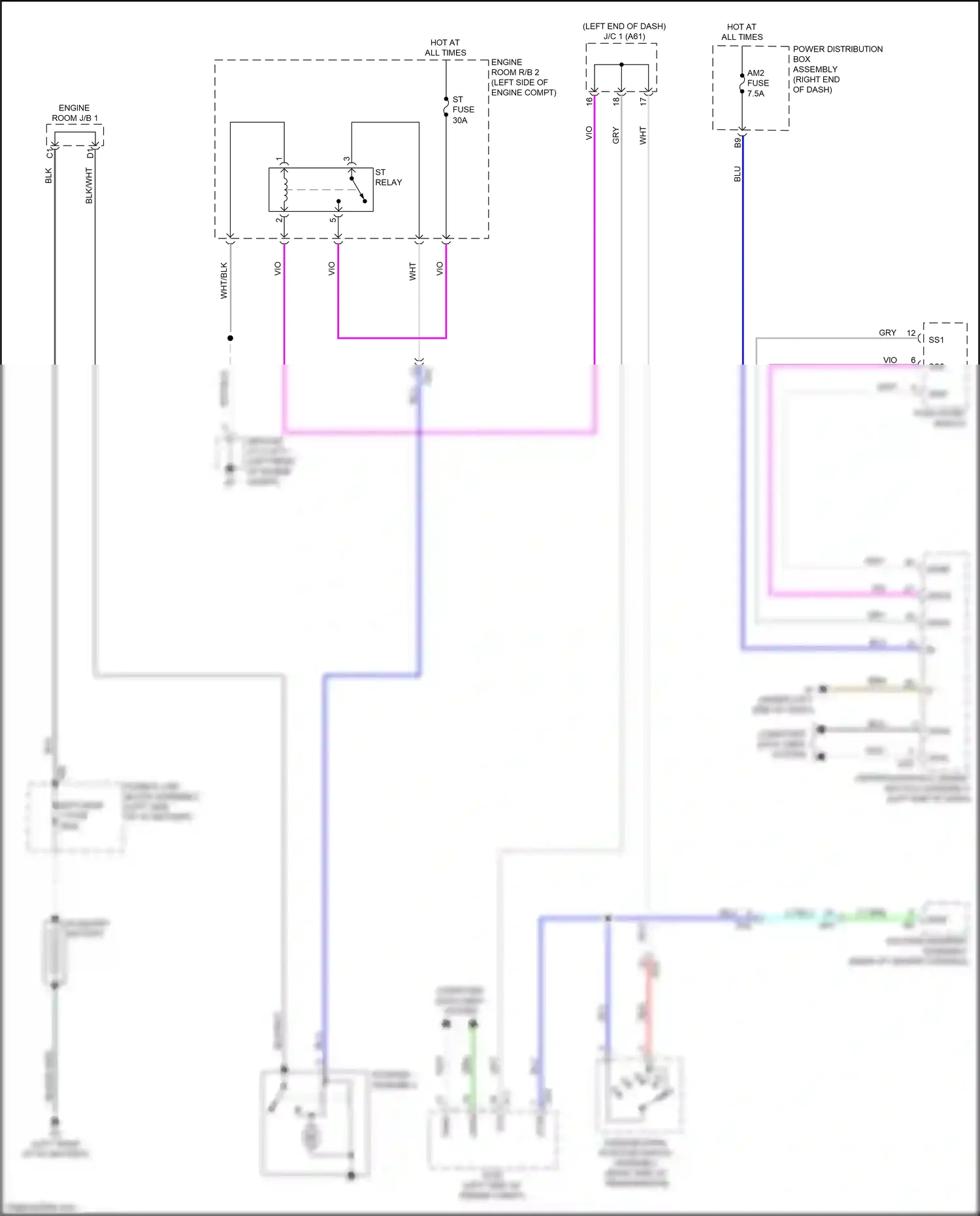 Toyota Sequoia III (2022-2024) computer data lines system wiring diagram  (70 of 99)