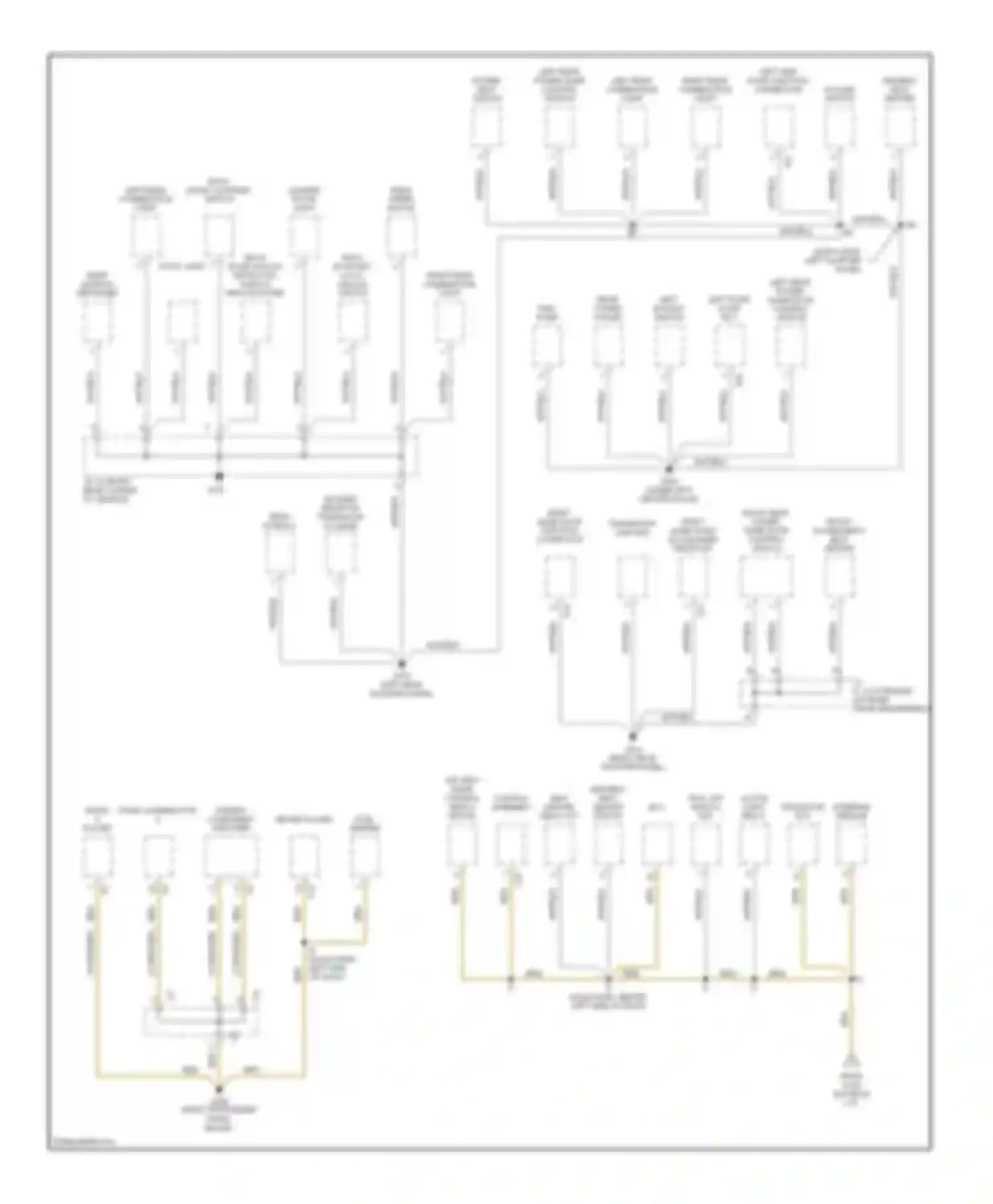 Wiring diagram back door key lock, unlock switch for Toyota Sienna I (1997-2003) (1 of 3)
