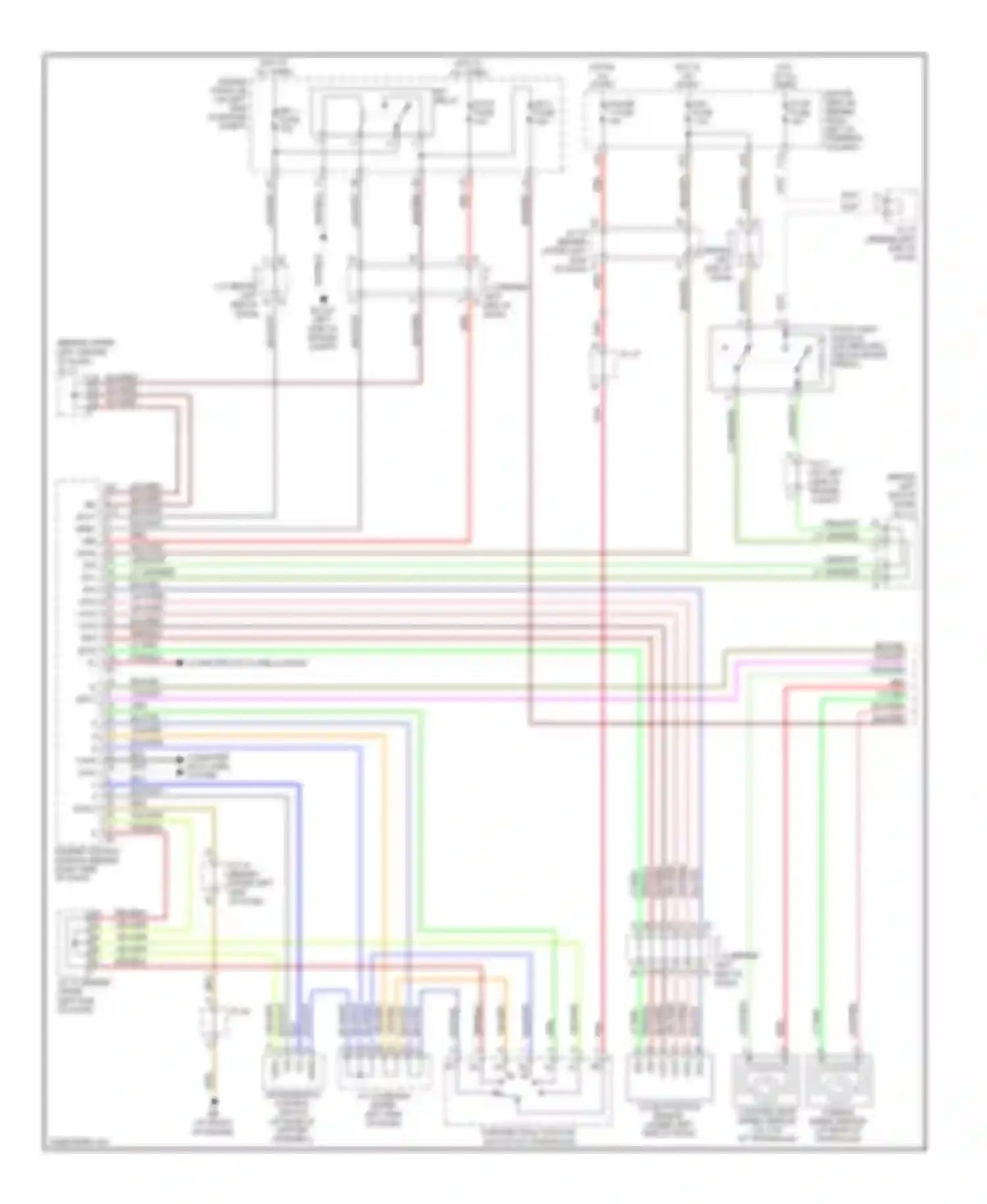 Sienna Toyota II facelift (2005-2010): A/t circuit (1 of 2)