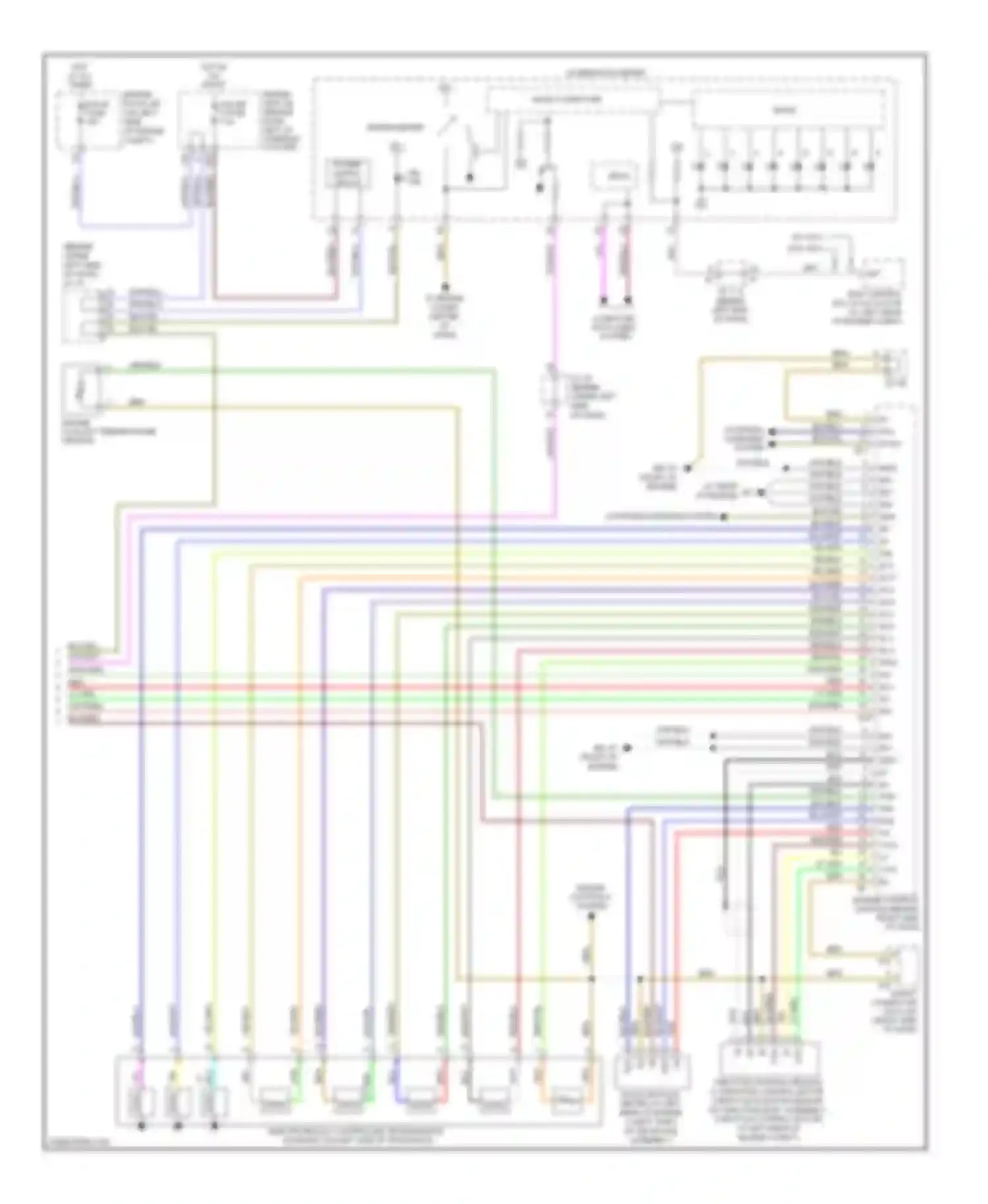 Sienna Toyota II facelift (2005-2010): A/t circuit (2 of 2)