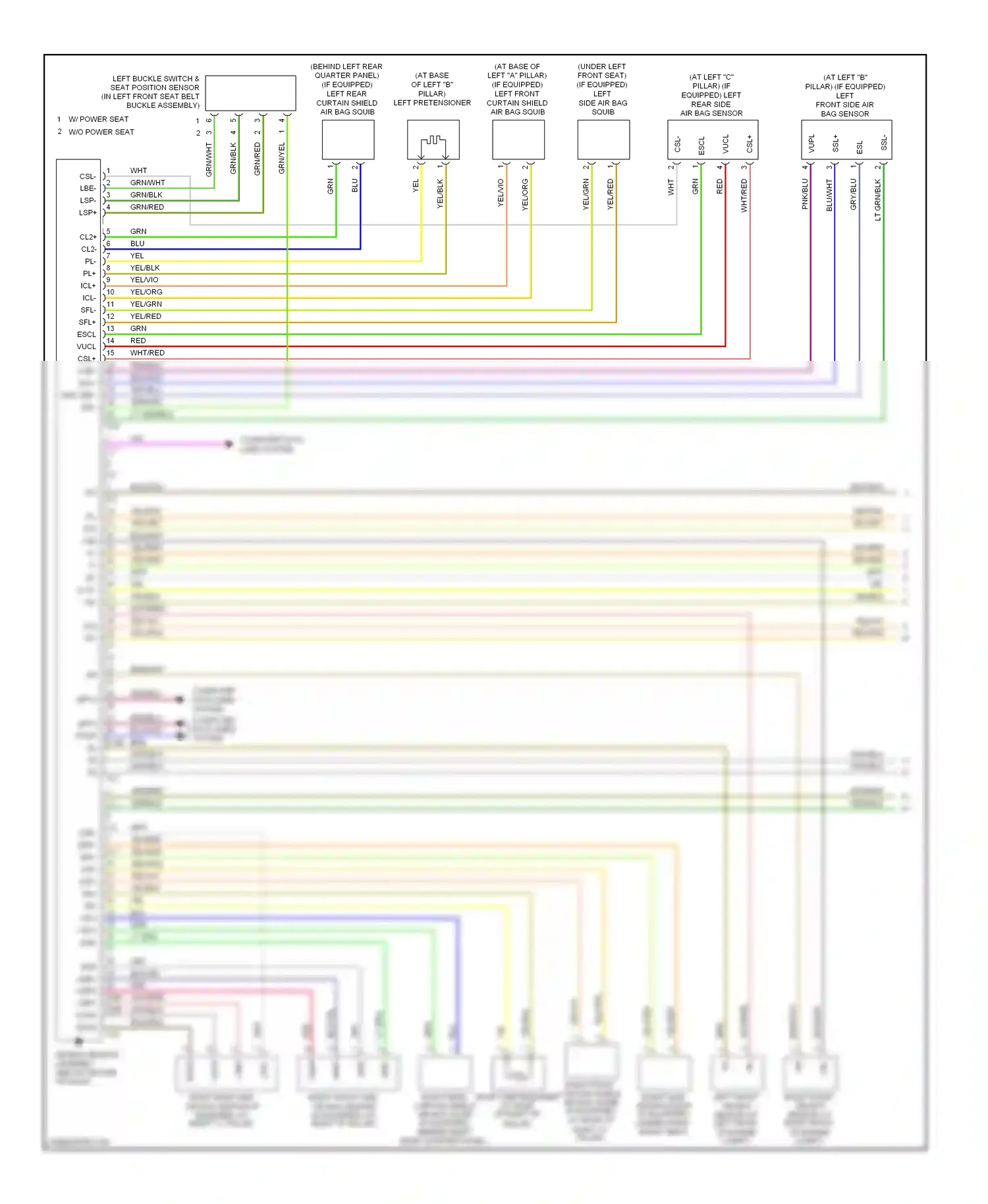 Toyota Sienna II facelift (2005-2010) computer data lines system computer data lines system wiring diagram  (1 of 1)