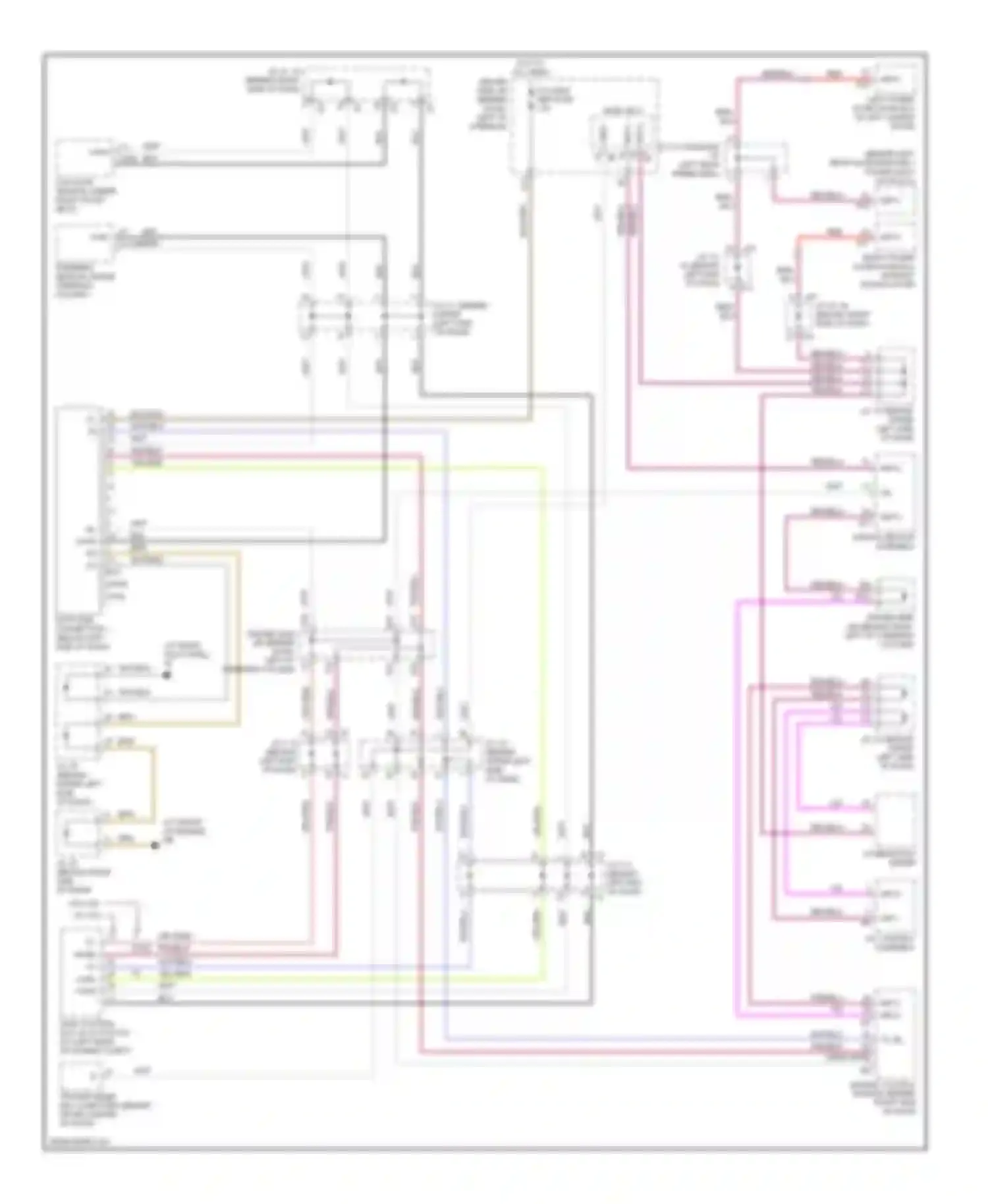 Sienna Toyota II (2003-2005): Computer data lines circuit