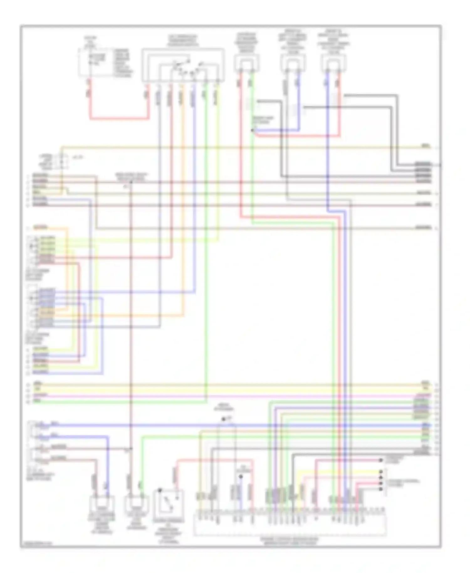 Sienna Toyota II (2003-2005): Wiring diagram engine performance 3.3l (3 of 6)