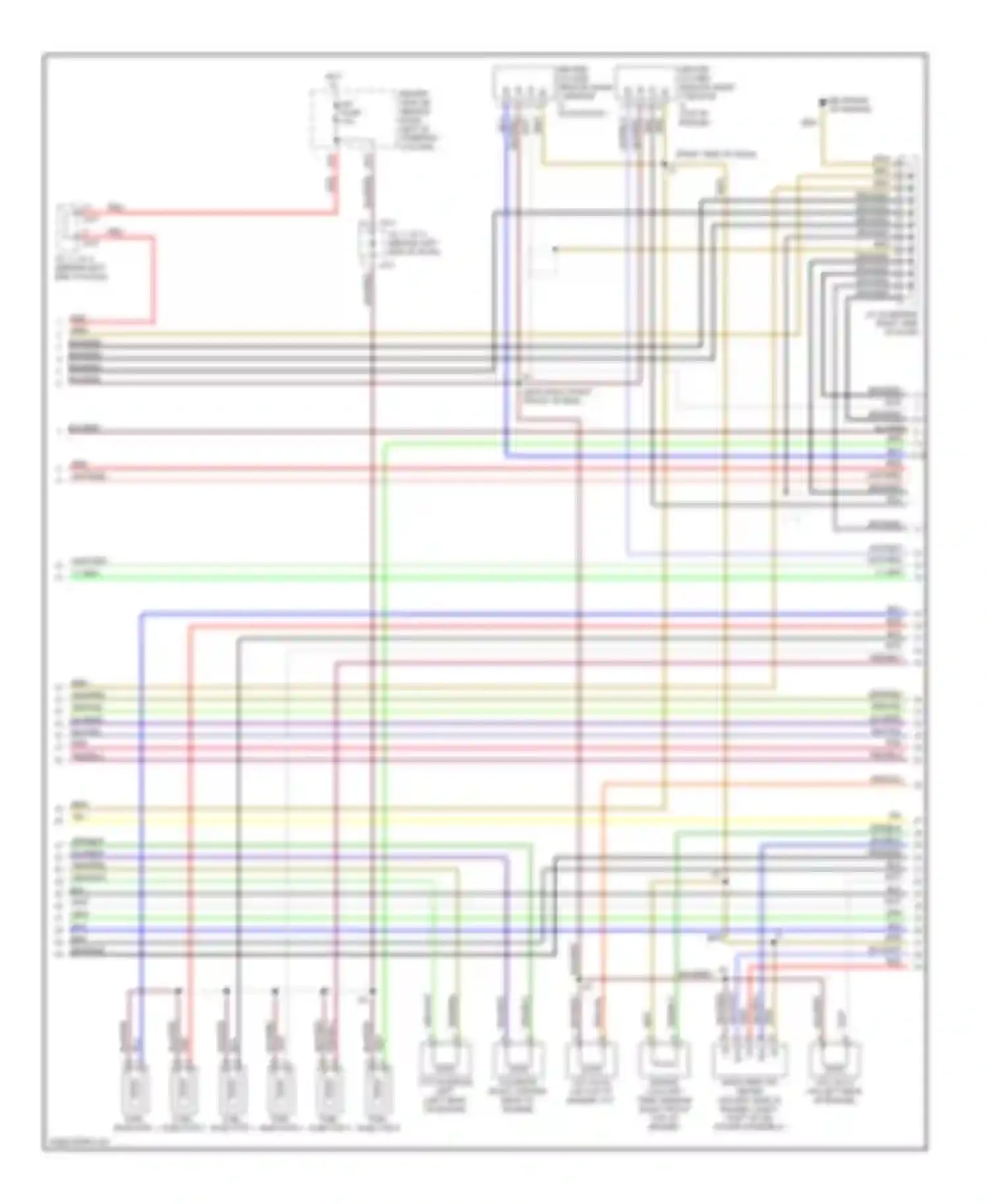Sienna Toyota II (2003-2005): Wiring diagram engine performance 3.3l (5 of 6)