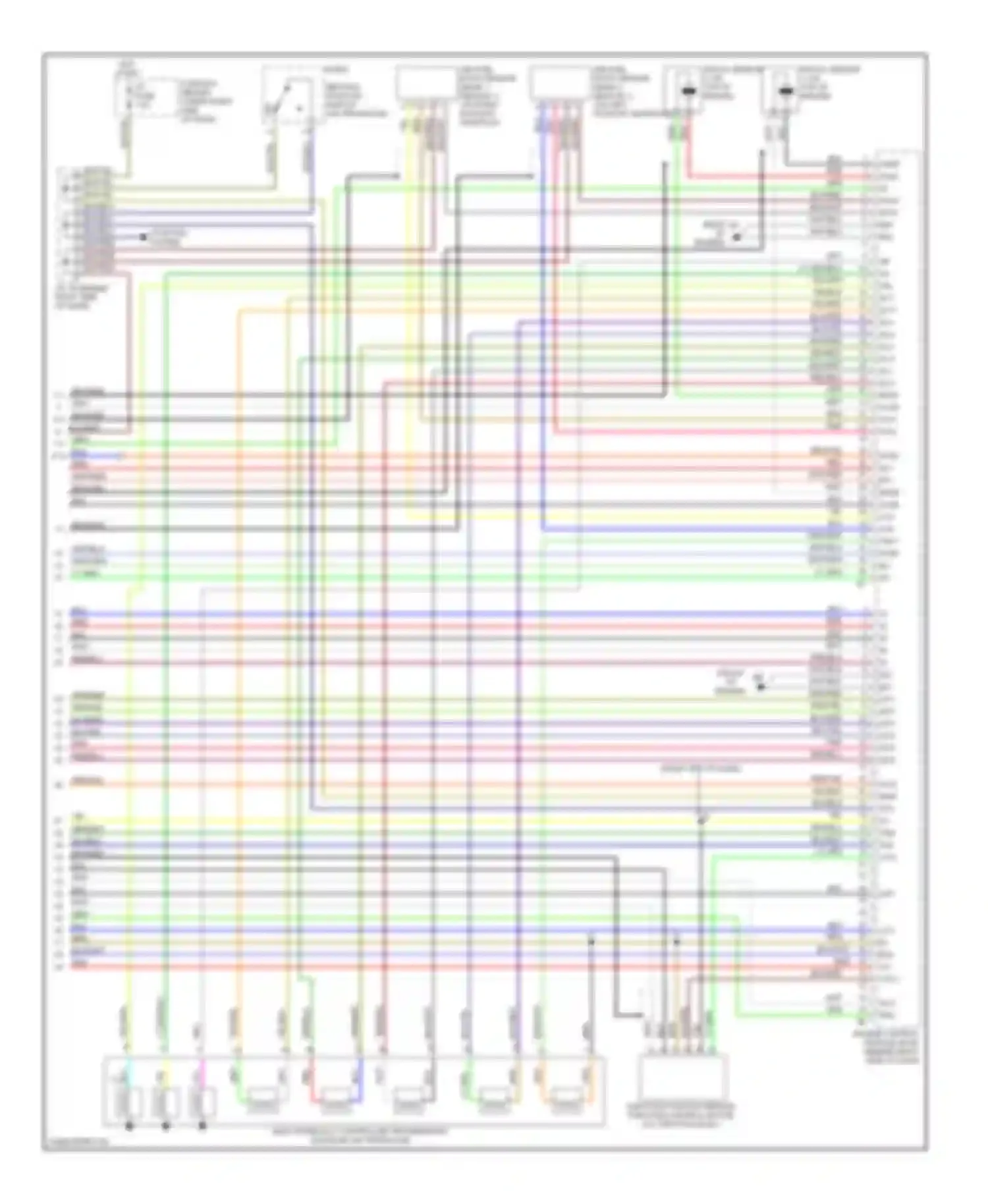 Sienna Toyota II (2003-2005): Wiring diagram engine performance 3.3l (6 of 6)
