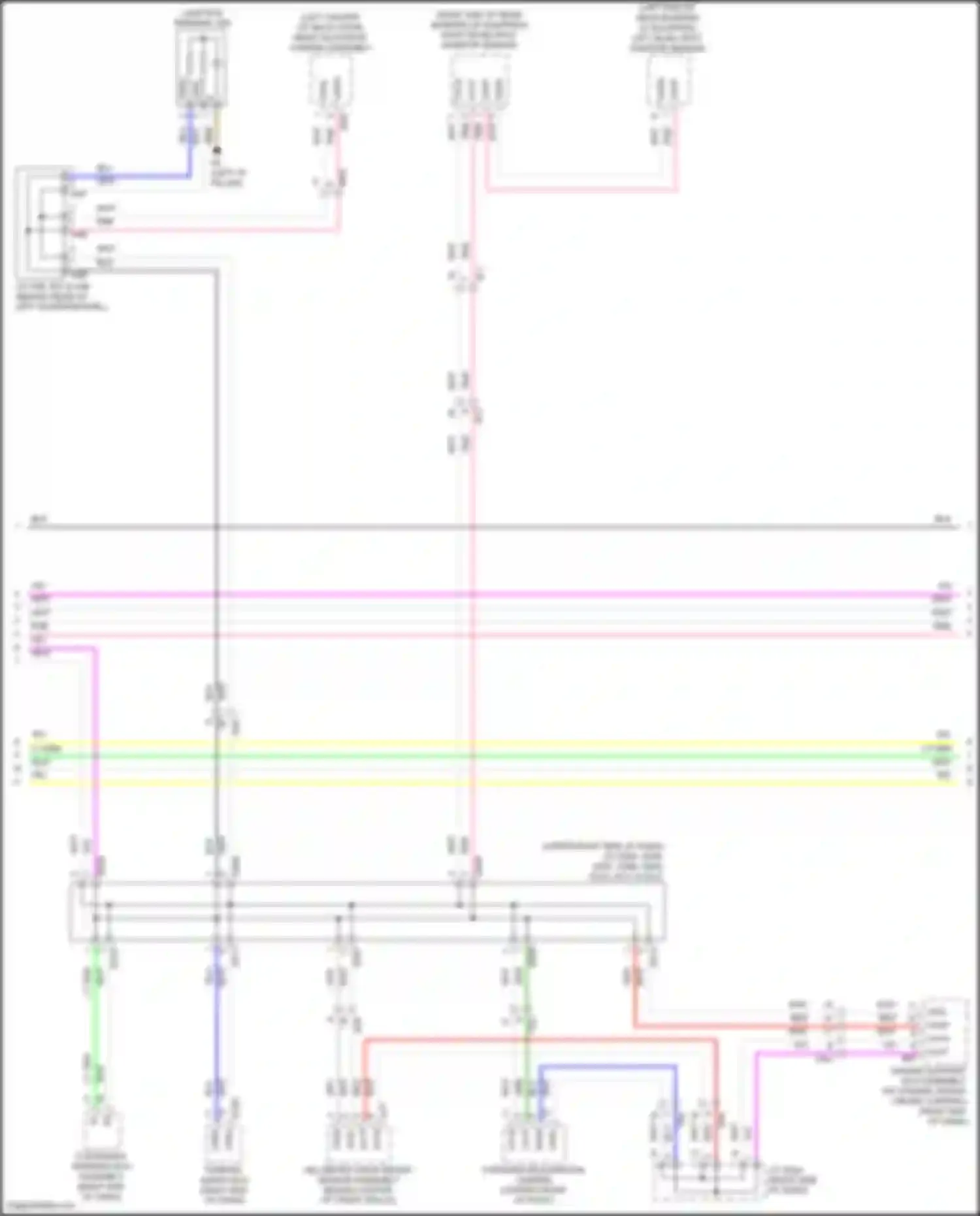 Sienna Toyota III facelift 2 (2017-2020): Computer data lines circuit (2 of 4)