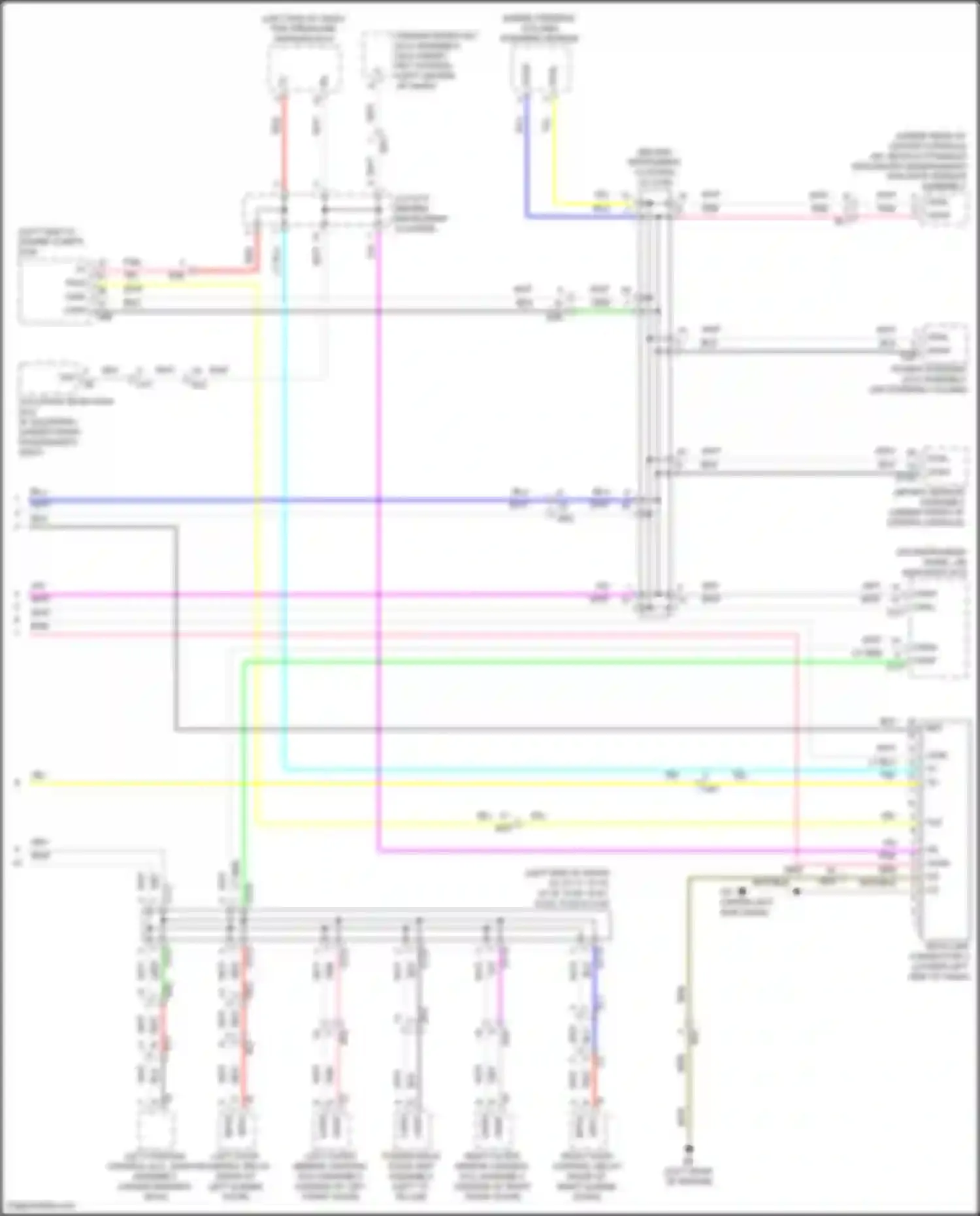 Sienna Toyota III facelift 2 (2017-2020): Computer data lines circuit (4 of 4)