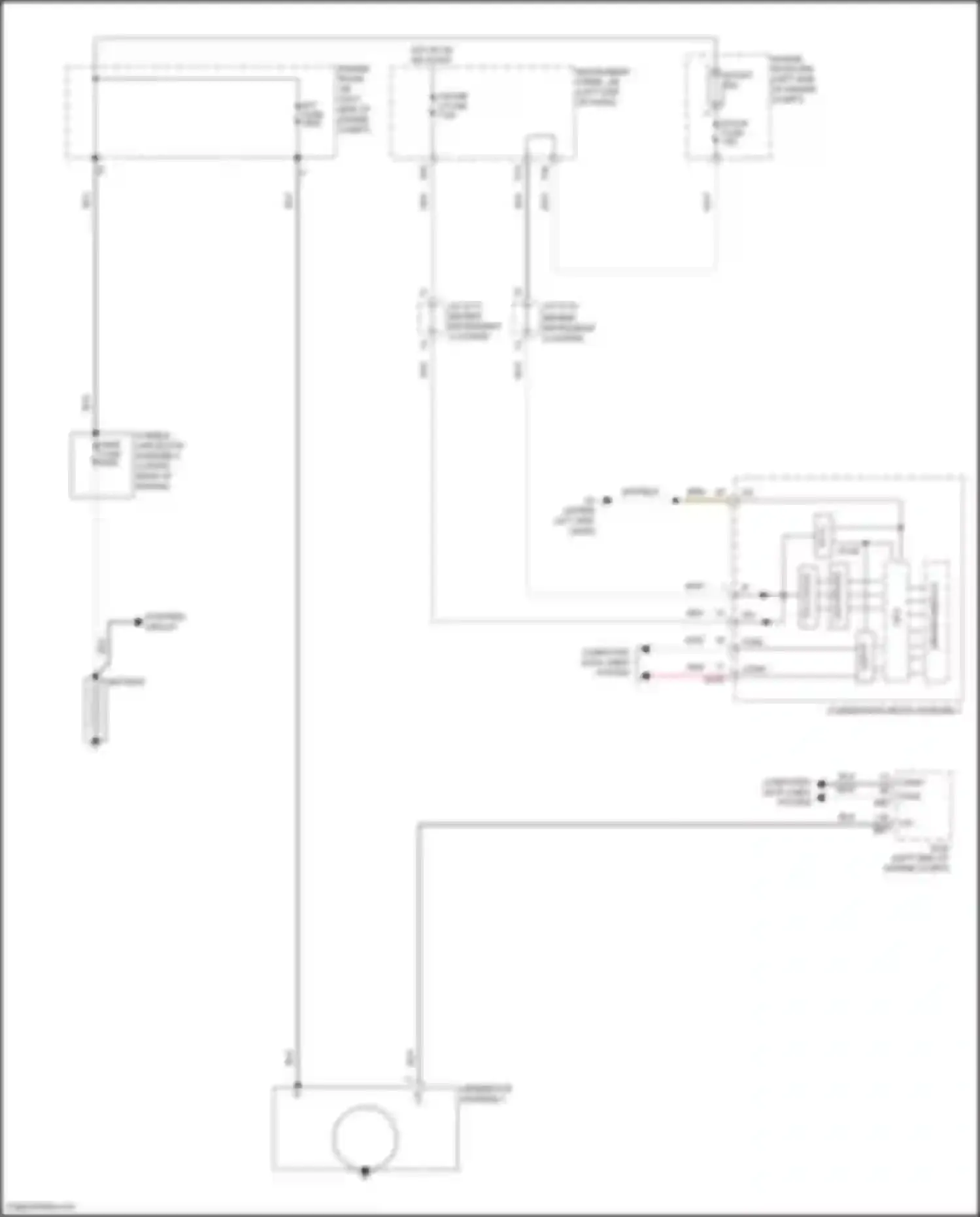 Sienna Toyota III facelift 2 (2017-2020): Charging circuit
