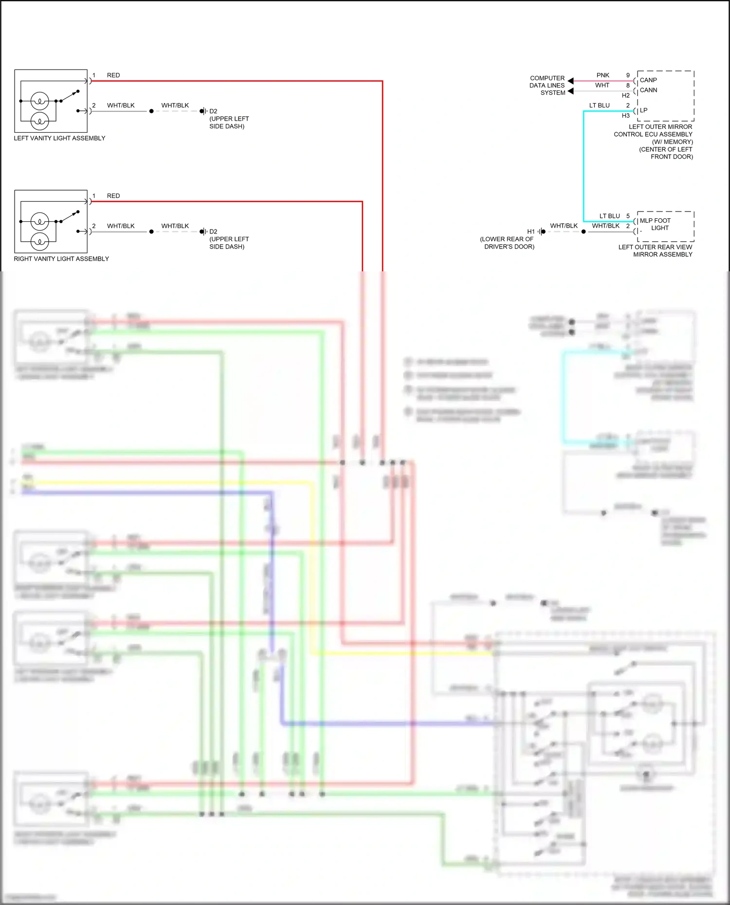 Toyota Sienna III facelift 2 (2017-2020) computer data lines system wiring diagram  (12 of 83)