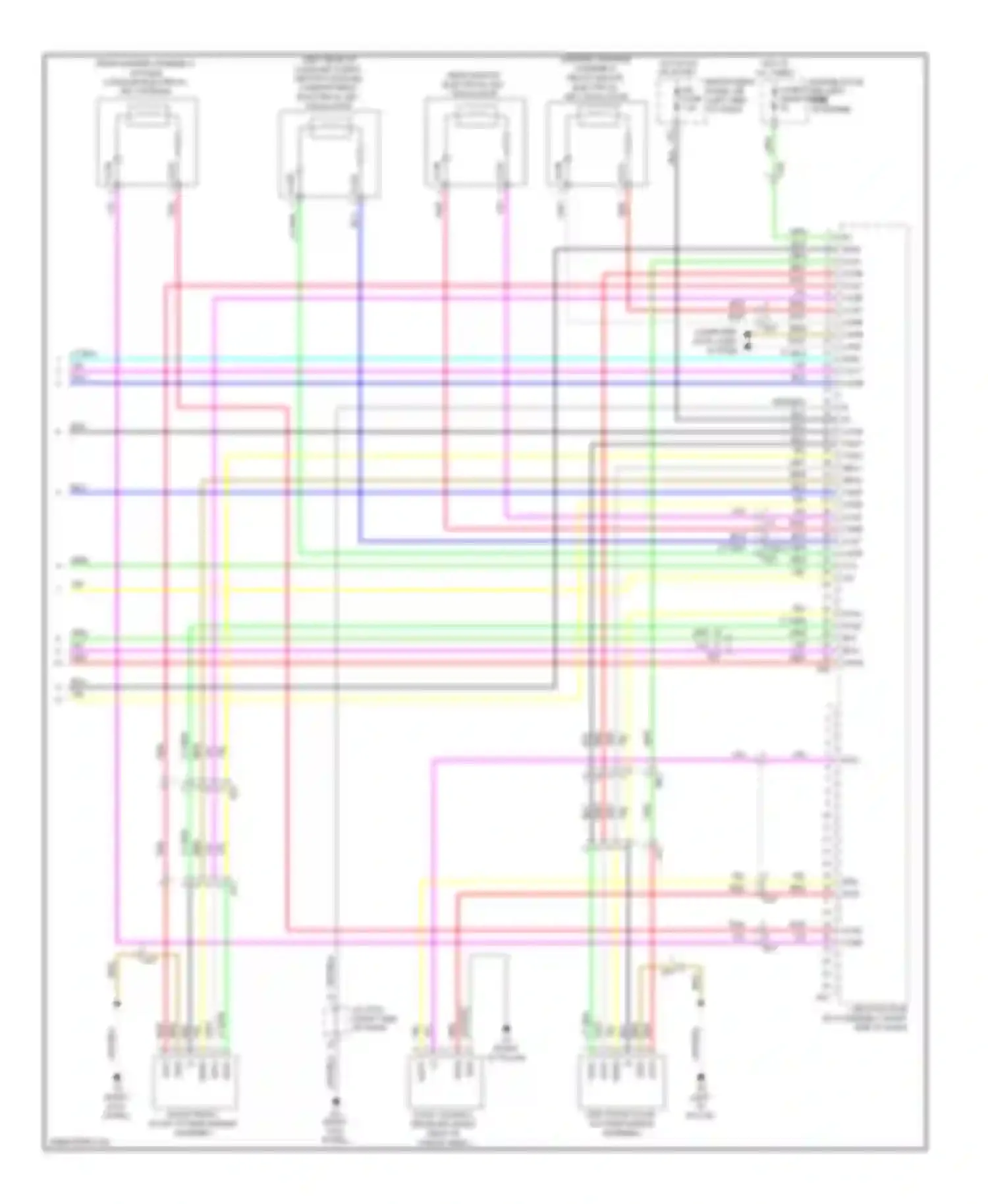 Sienna Toyota III (2010-2014): Forced entry circuit, with smart key system (4 of 4)