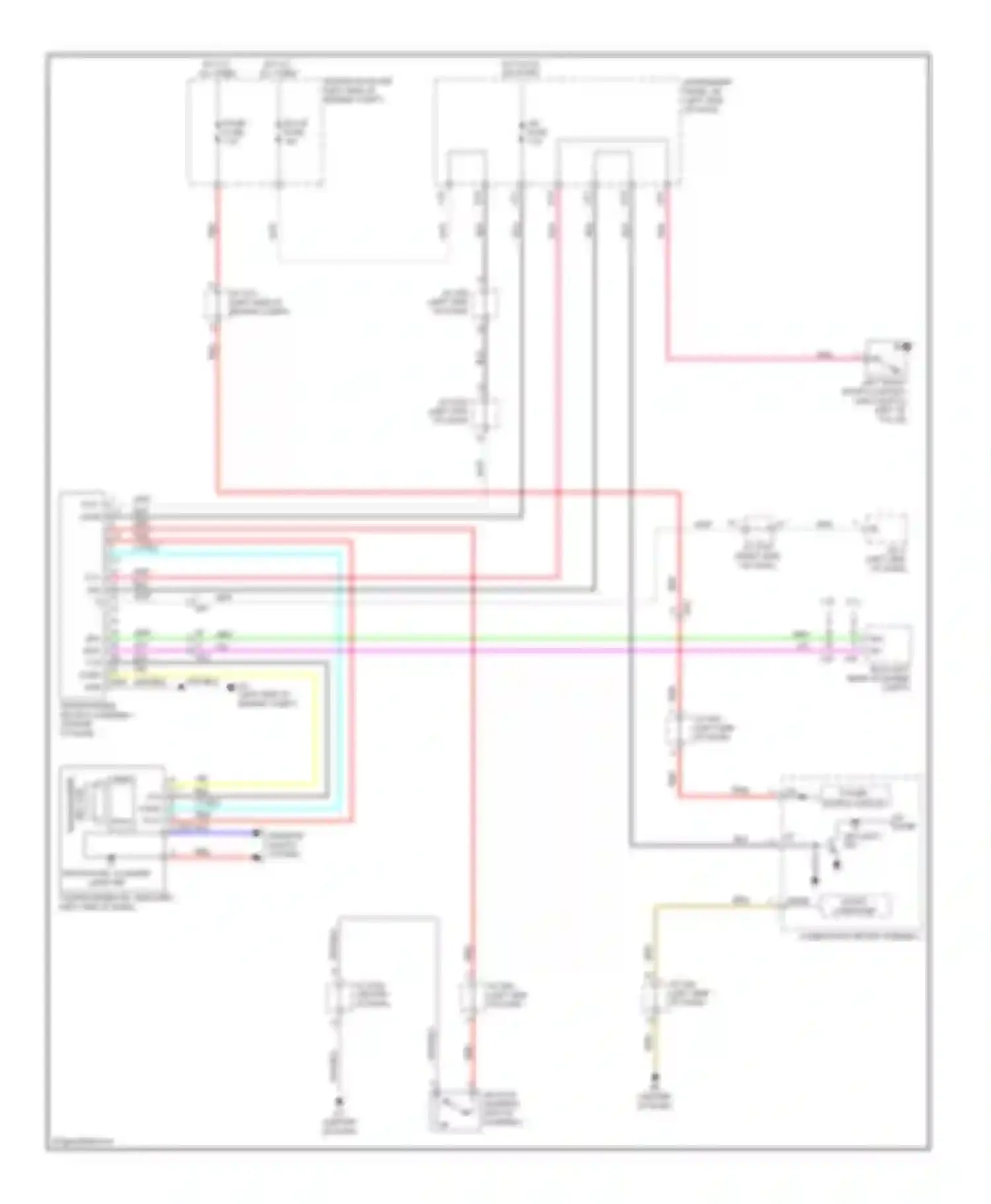 Sienna Toyota III (2010-2014): Immobilizer circuit, without smart key system