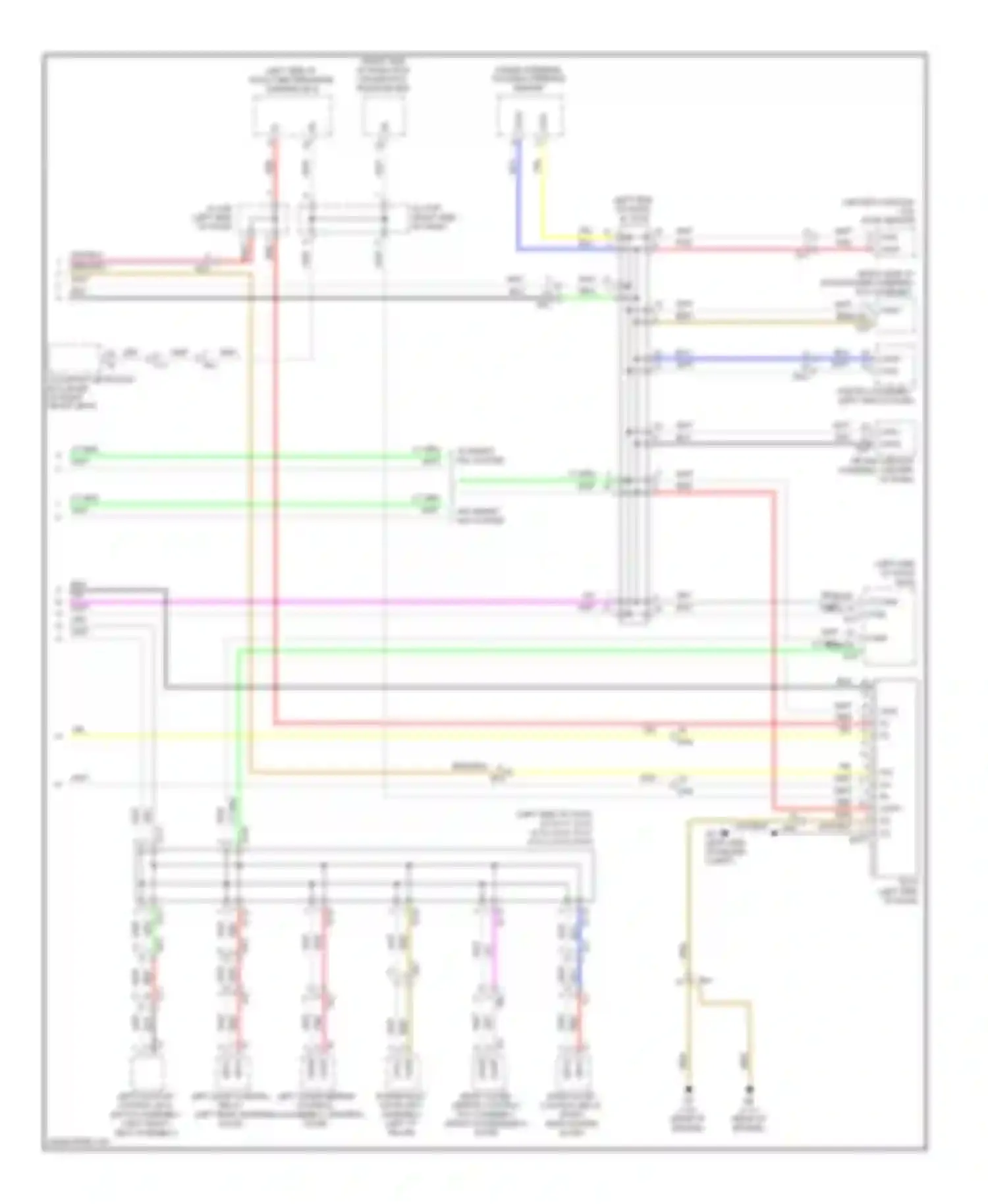 Sienna Toyota III (2010-2014): Computer data lines circuit (2 of 2)