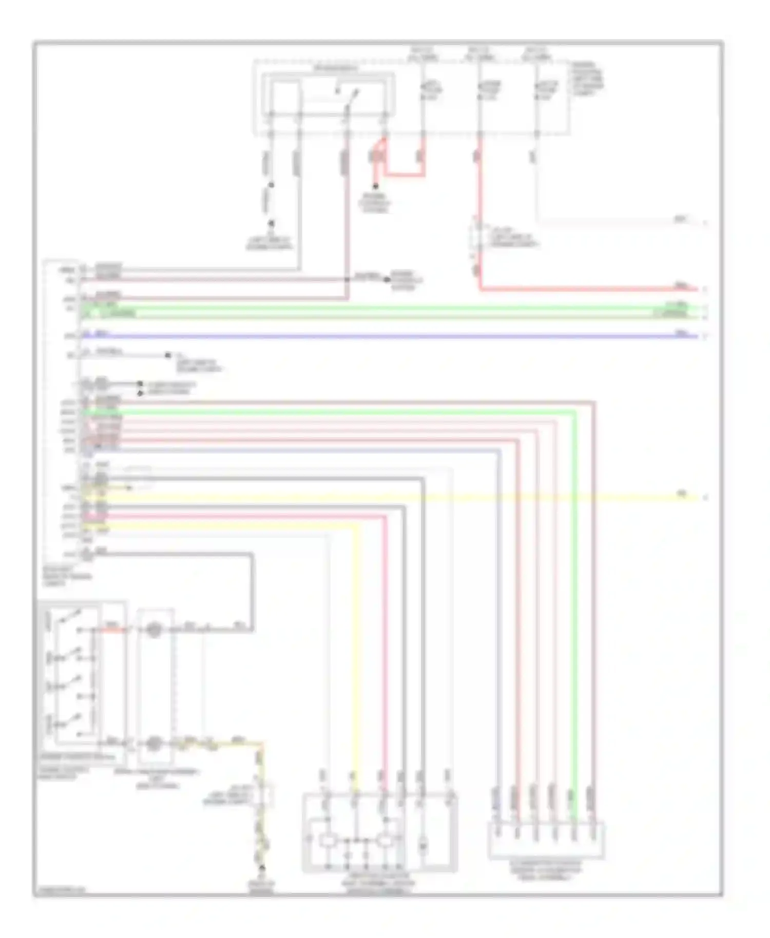 Sienna Toyota III (2010-2014): 2.7l, cruise control circuit (1 of 2)