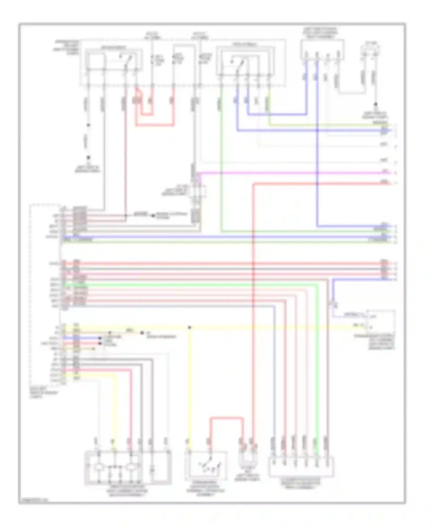 Sienna Toyota III (2010-2014): 3.5l, dynamic laser cruise control circuit (1 of 3)