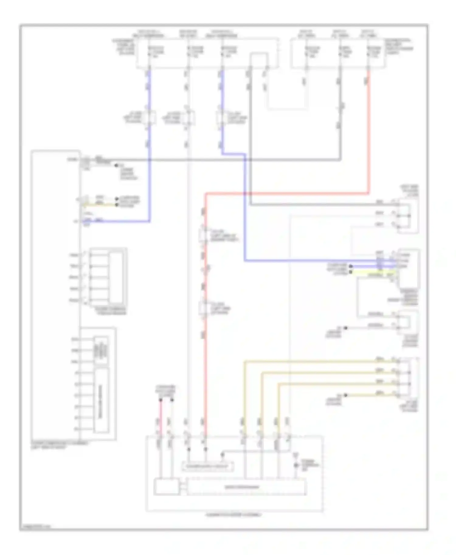 Sienna Toyota III (2010-2014): Electronic power steering circuit