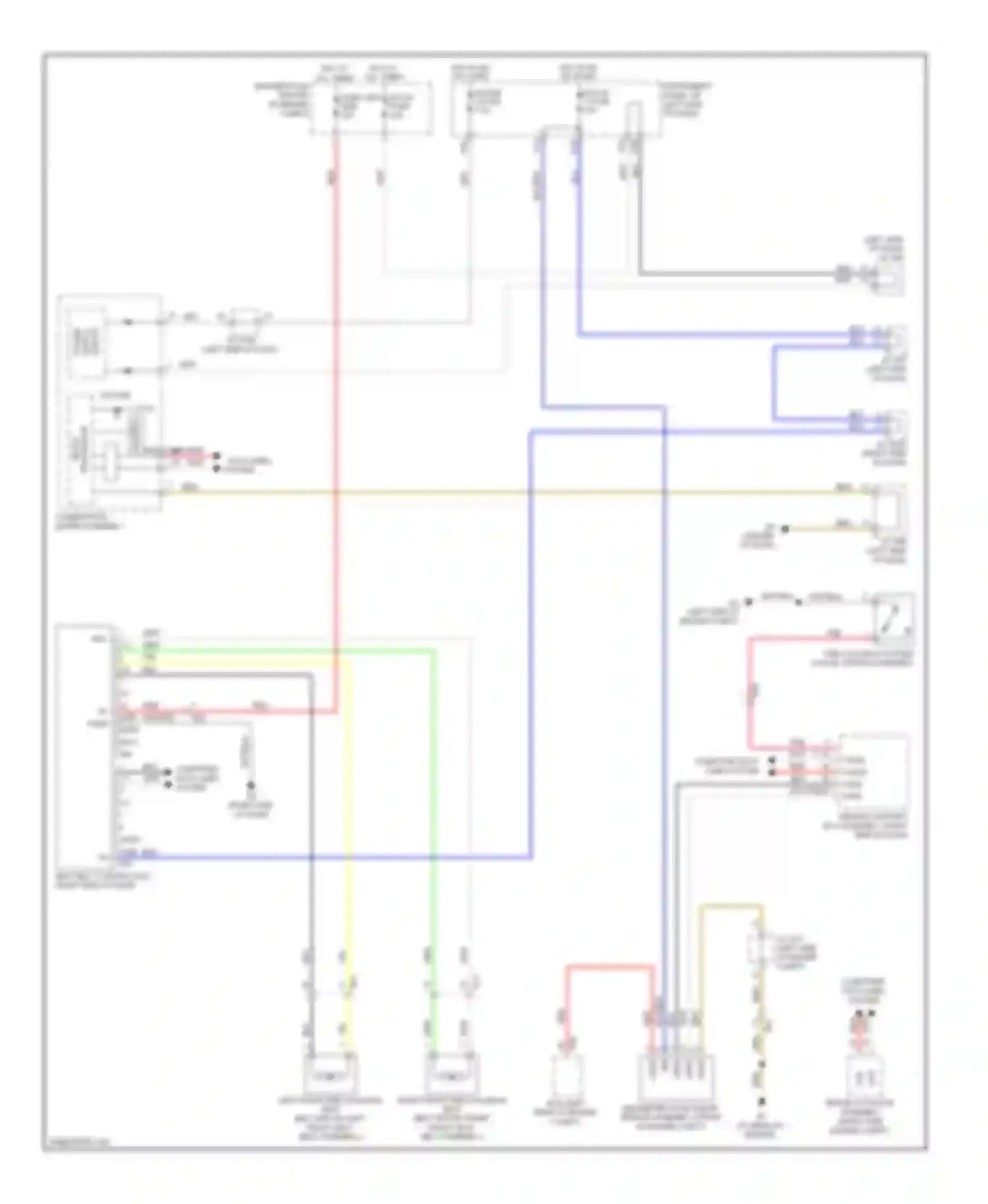 Sienna Toyota III (2010-2014): Pre-collision circuit
