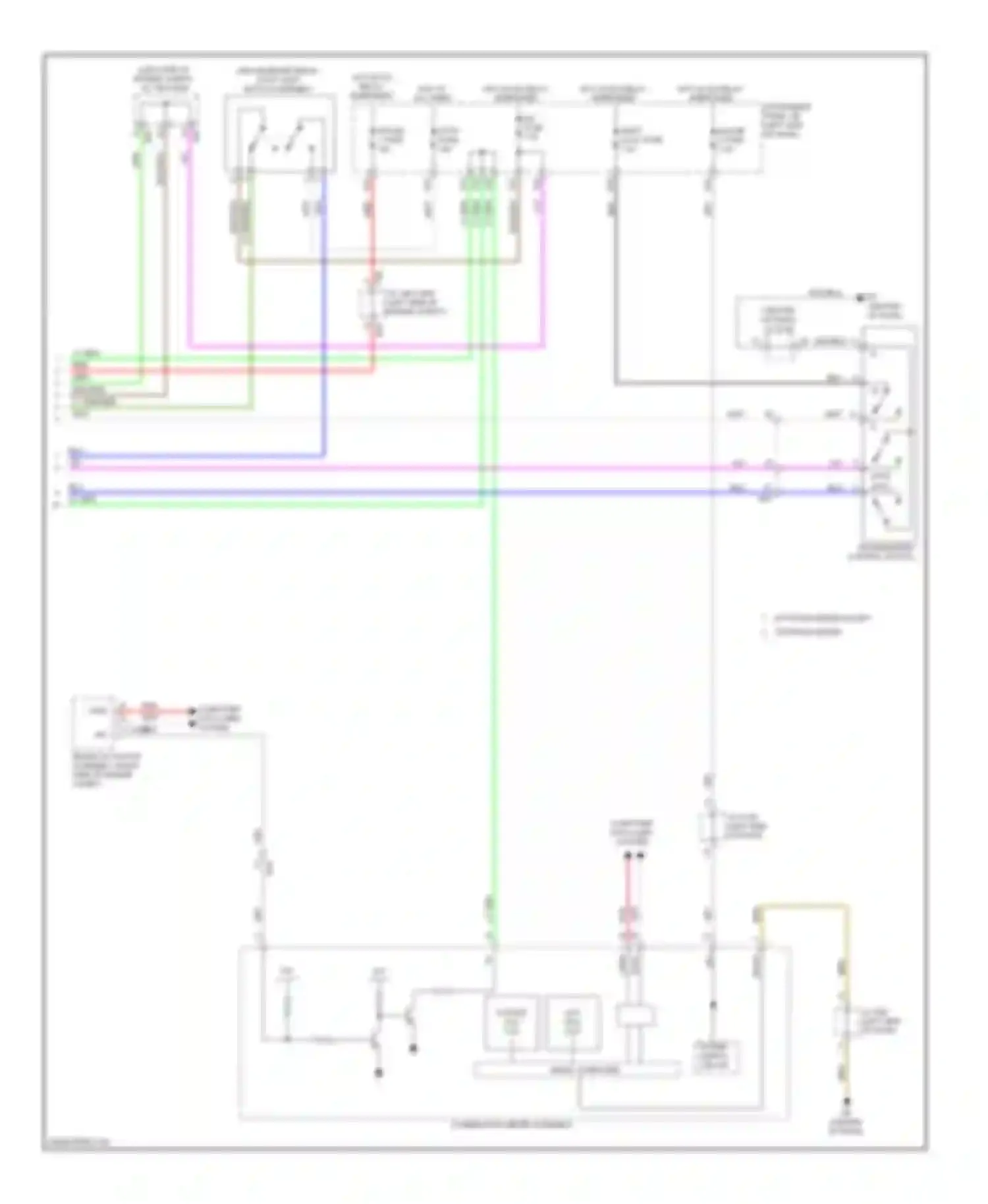 Sienna Toyota III (2010-2014): 3.5l, a/t circuit (2 of 2)