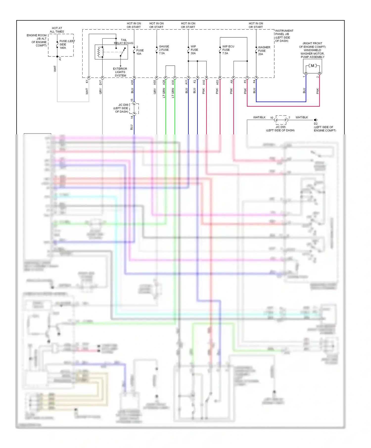 Toyota Sienna III (2010-2014) computer data lines system wiring diagram  (61 of 61)