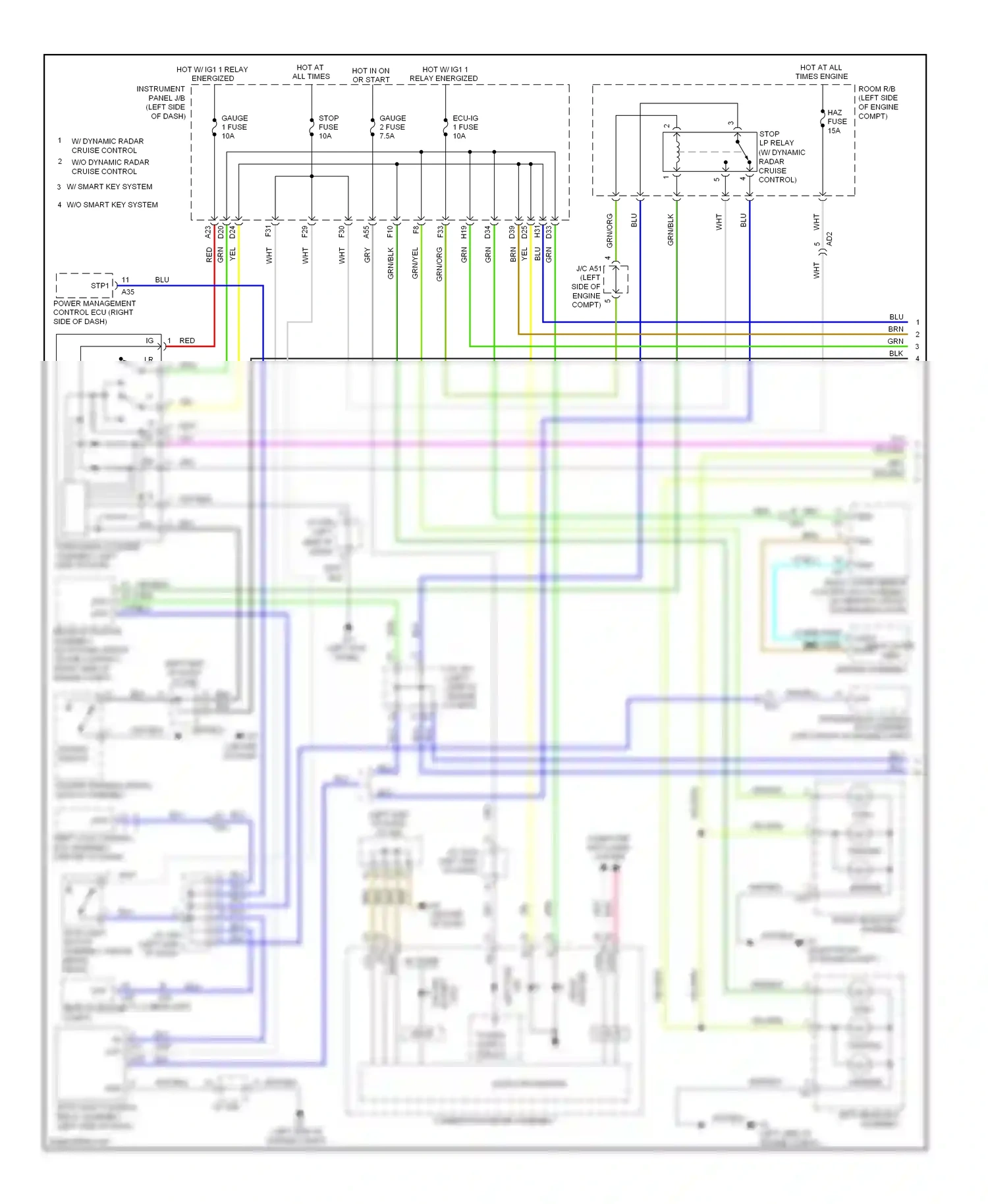 Toyota Sienna III (2010-2014) computer data lines system wiring diagram  (23 of 61)