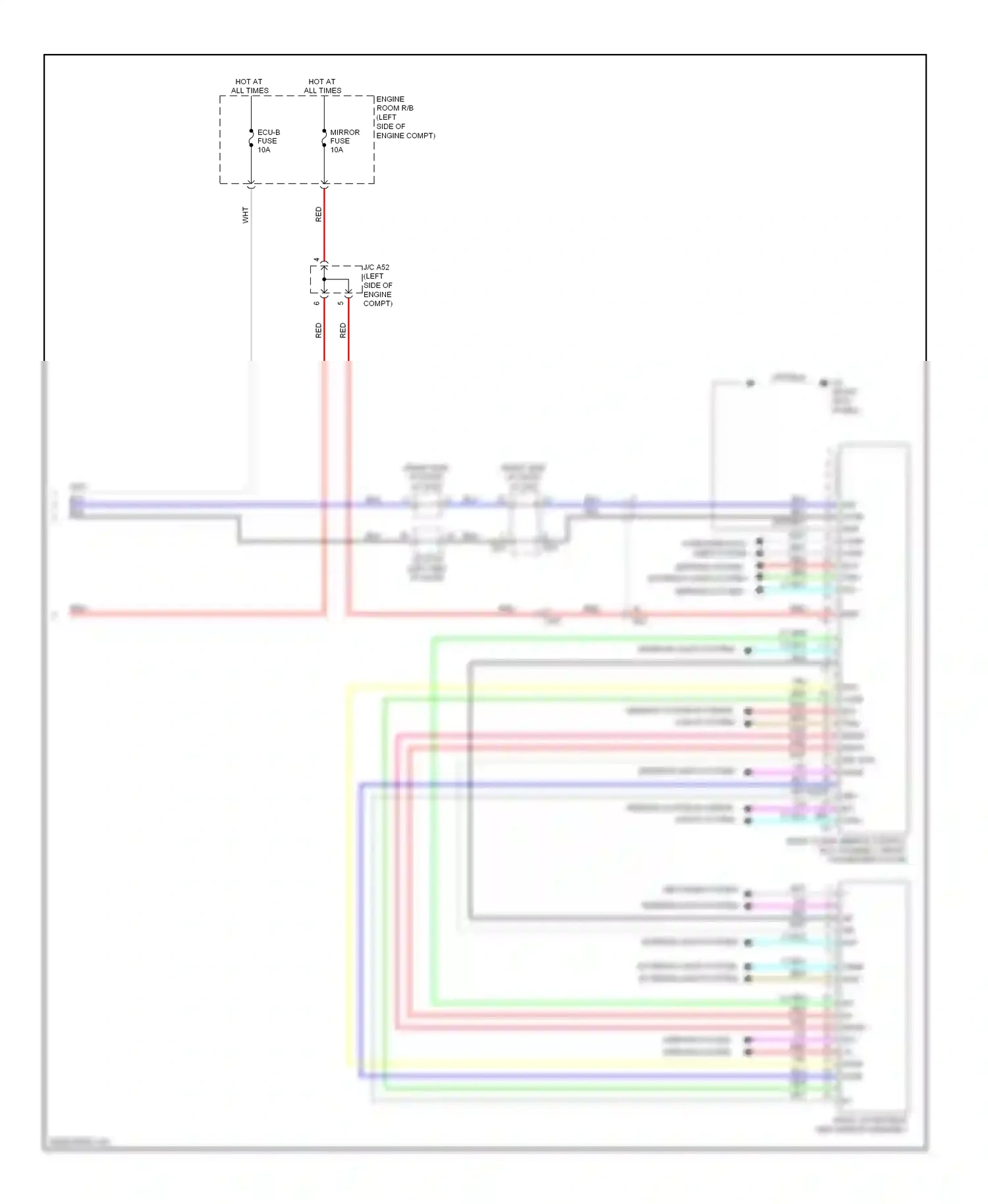 Toyota Sienna III (2010-2014) computer data lines system wiring diagram  (31 of 61)