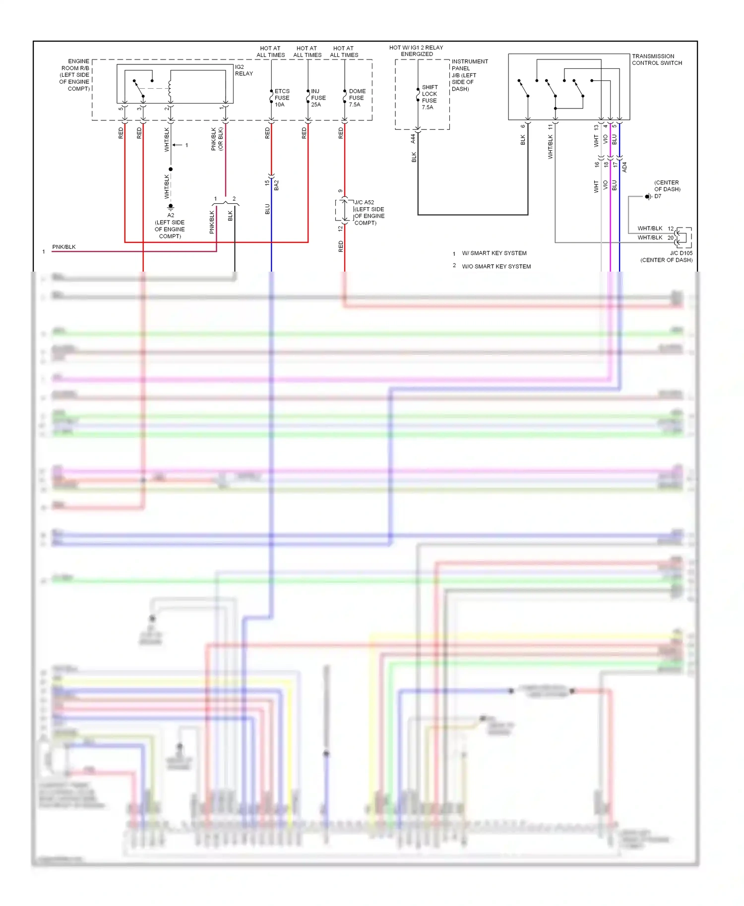 Toyota Sienna III (2010-2014) computer data lines system wiring diagram  (30 of 61)