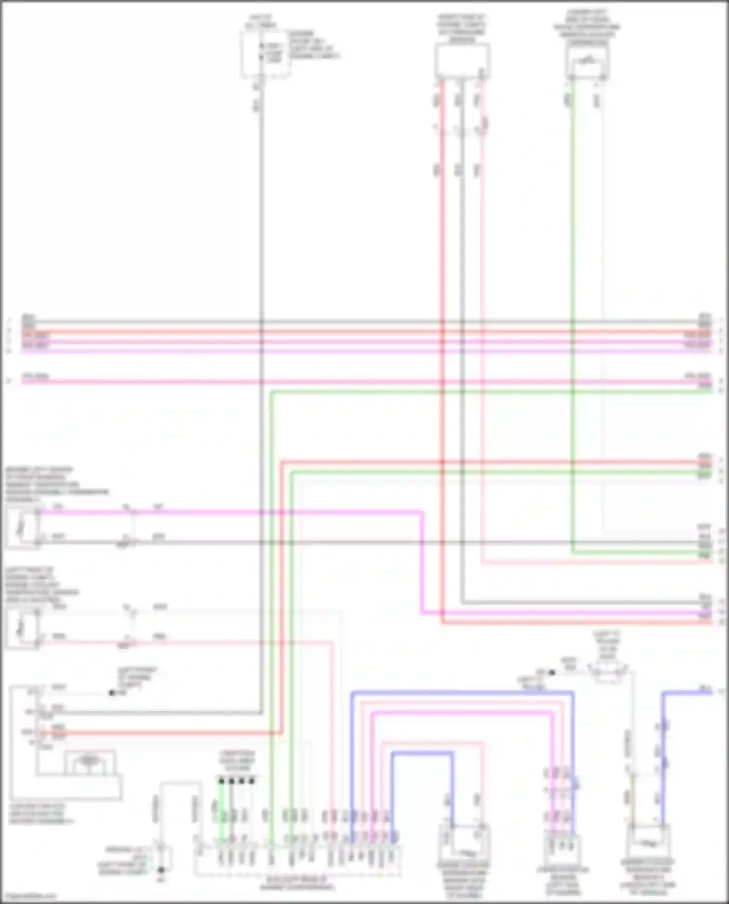 Sienna Toyota IV (2020-2024): Automatic a/c circuit (2 of 5)