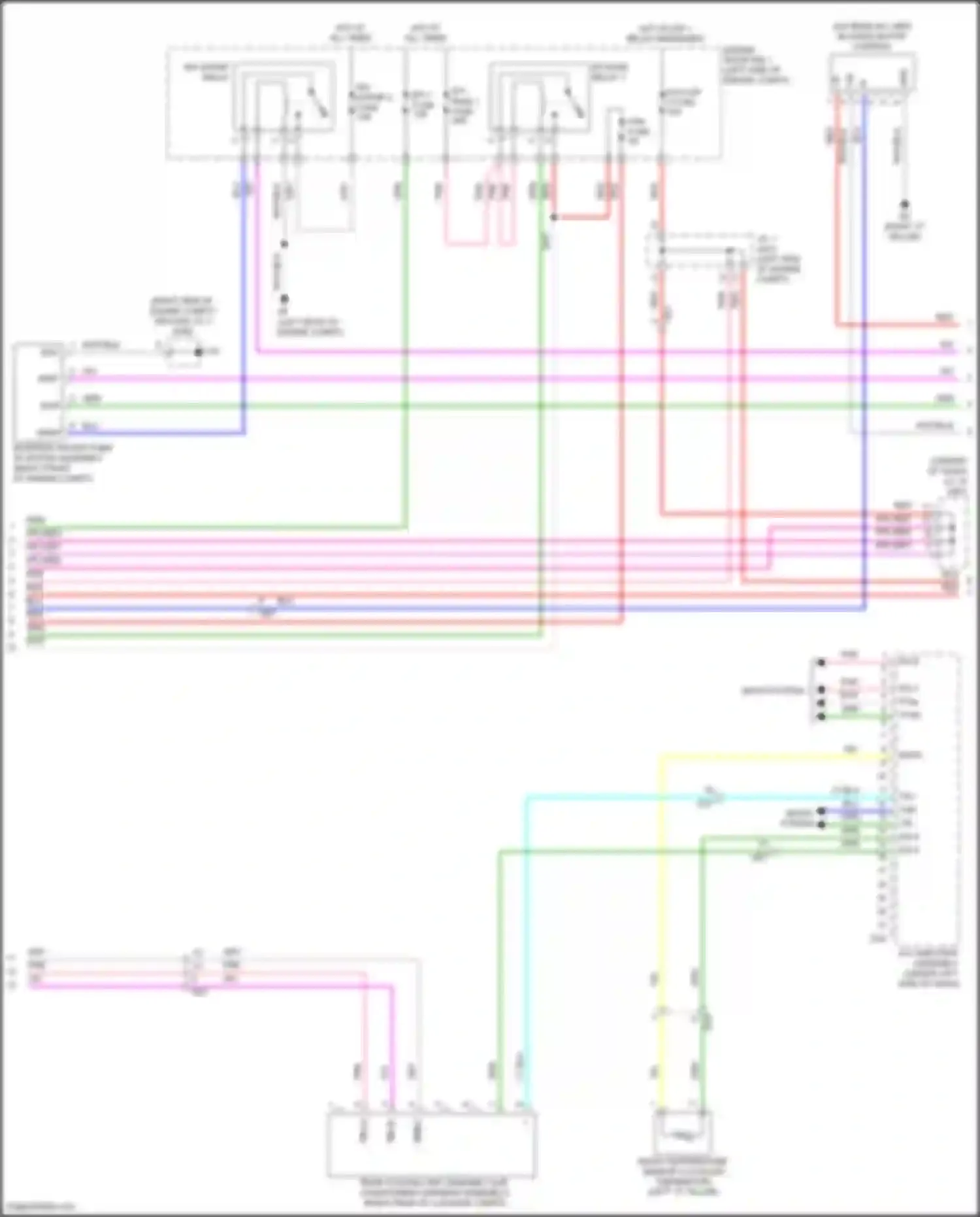 Sienna Toyota IV (2020-2024): Automatic a/c circuit (4 of 5)