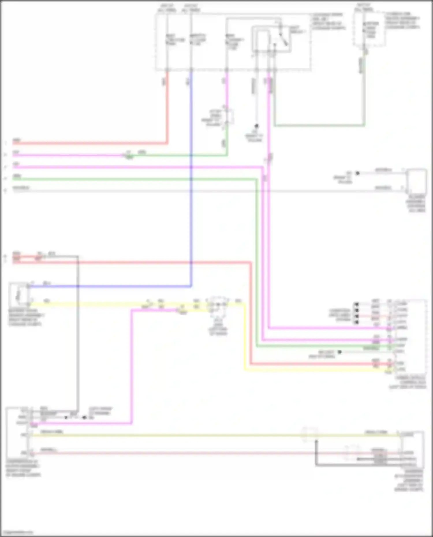 Sienna Toyota IV (2020-2024): Automatic a/c circuit (5 of 5)