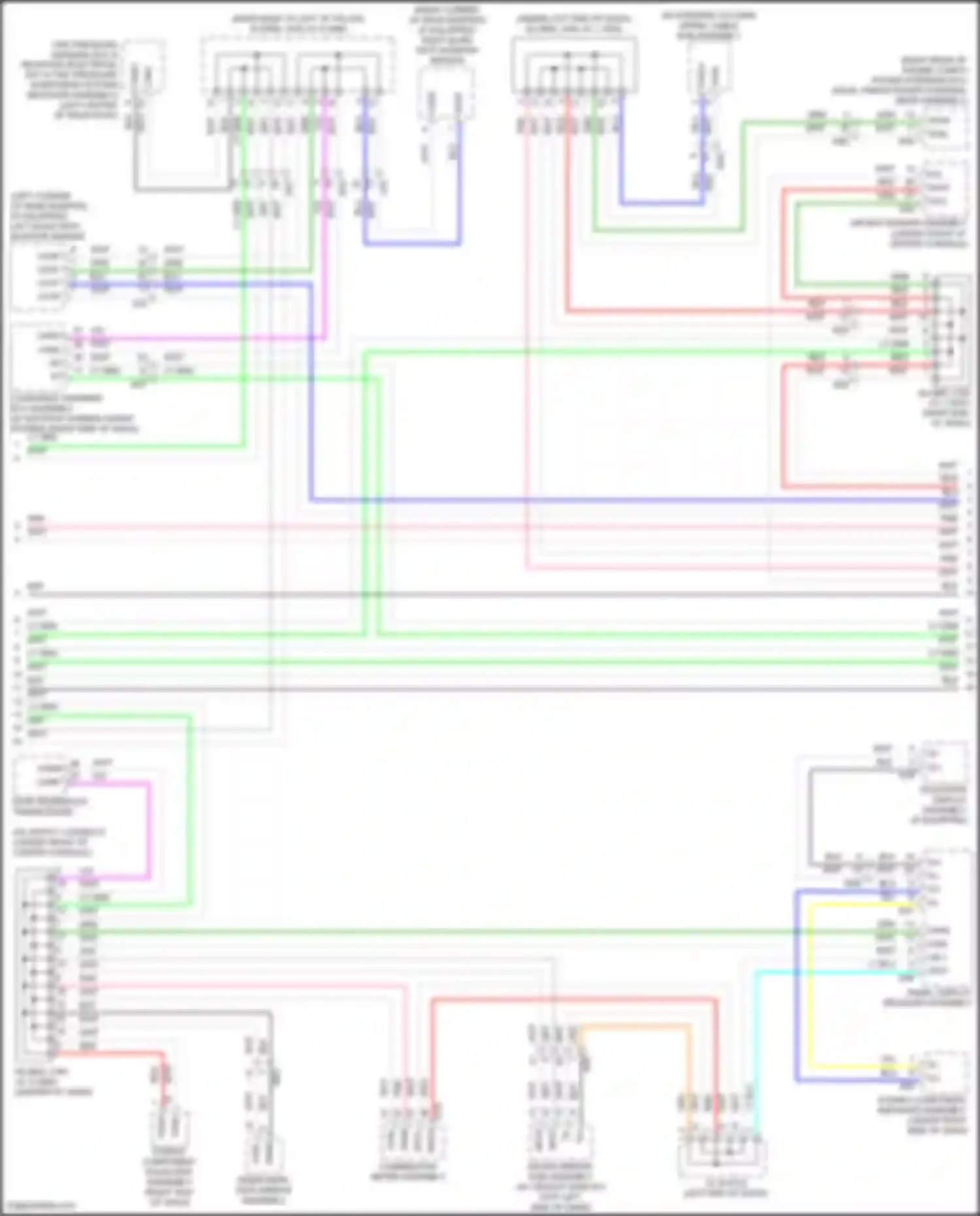 Sienna Toyota IV (2020-2024): Computer data lines circuit (2 of 3)