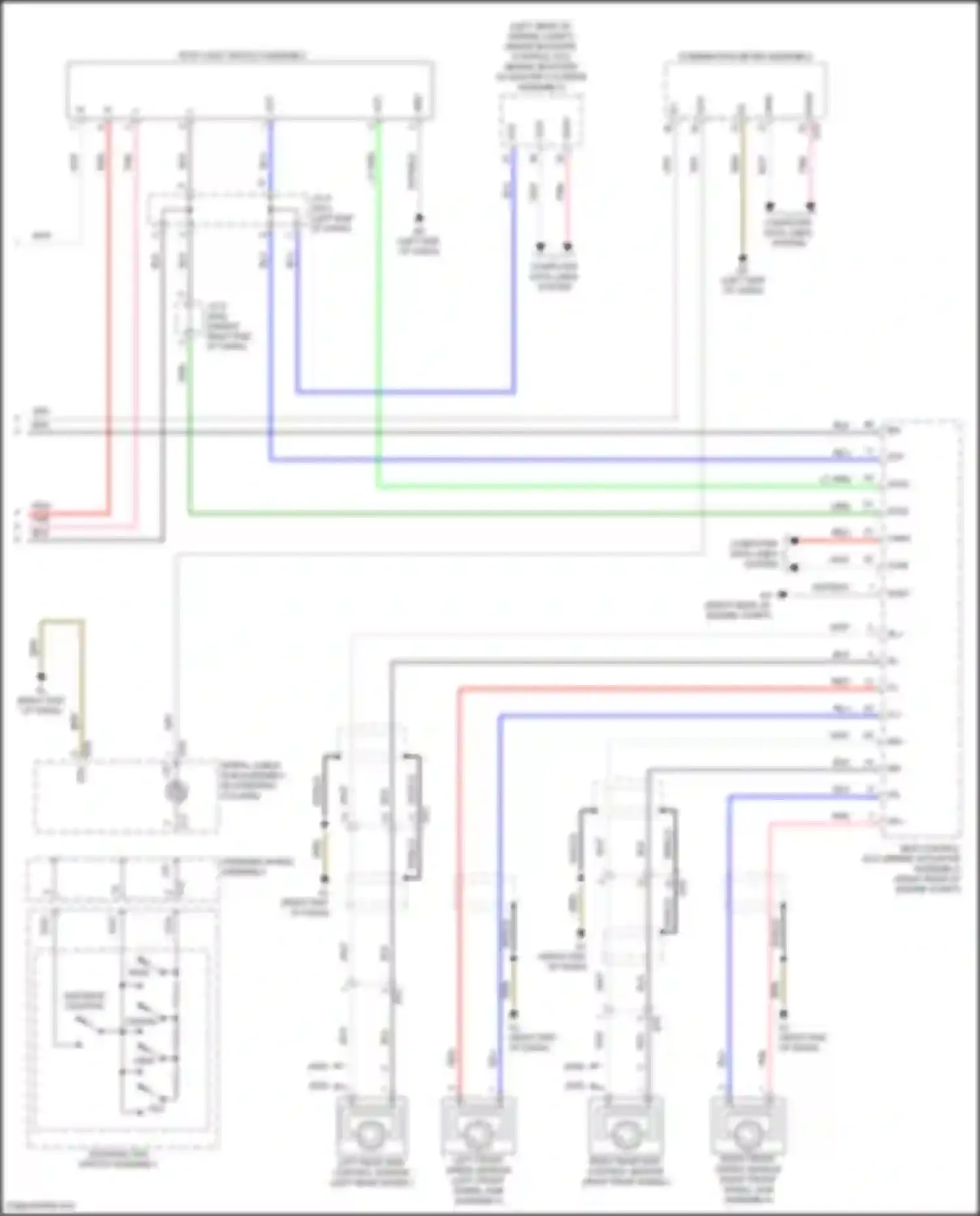 Sienna Toyota IV (2020-2024): Dynamic laser cruise control circuit (2 of 2)