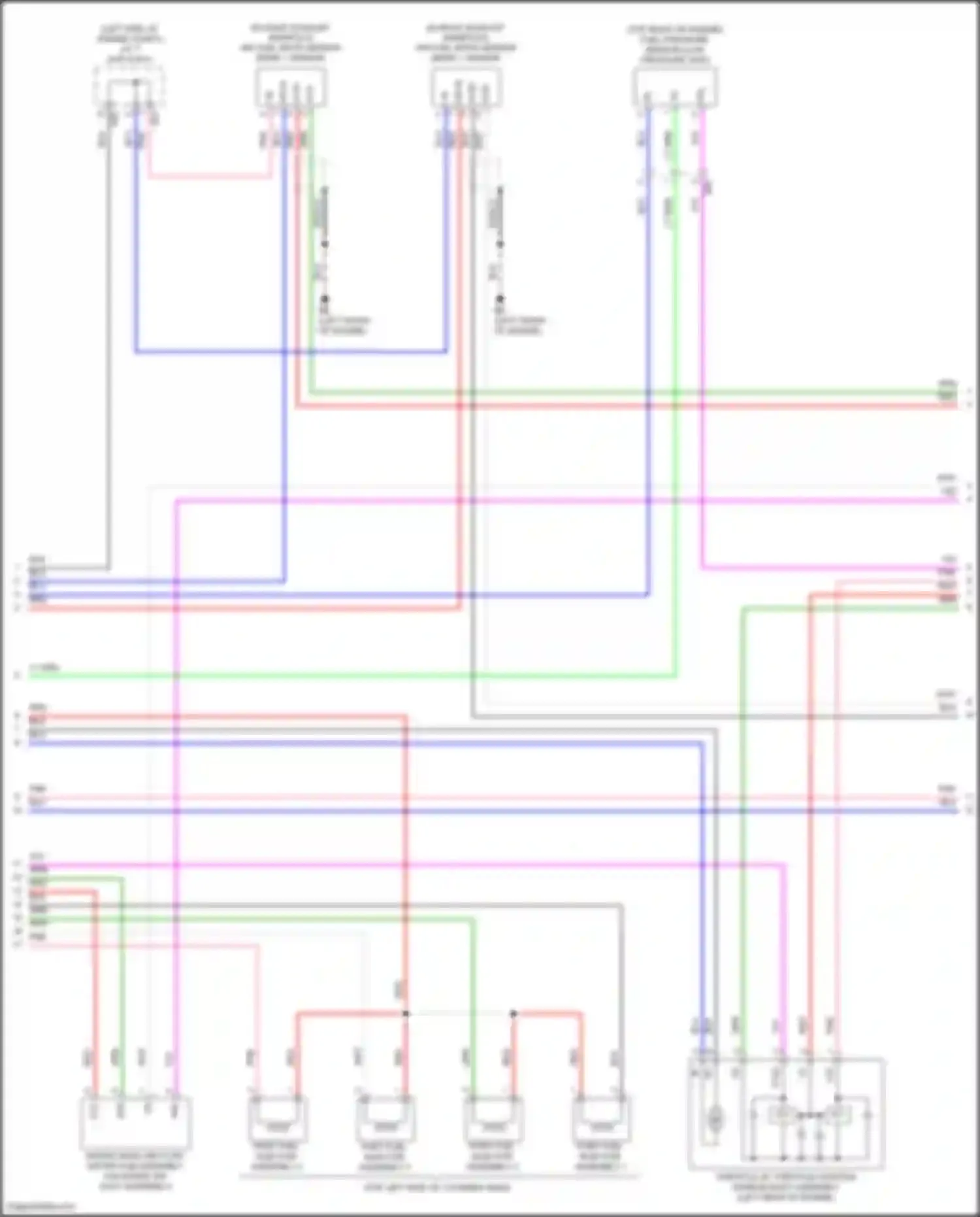 Sienna Toyota IV (2020-2024): Wiring diagram engine performance 2.5l hybrid, engine controls circuit (6 of 7)