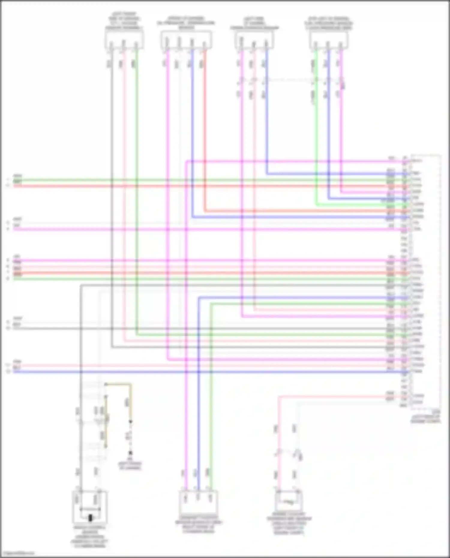 Sienna Toyota IV (2020-2024): Wiring diagram engine performance 2.5l hybrid, engine controls circuit (7 of 7)