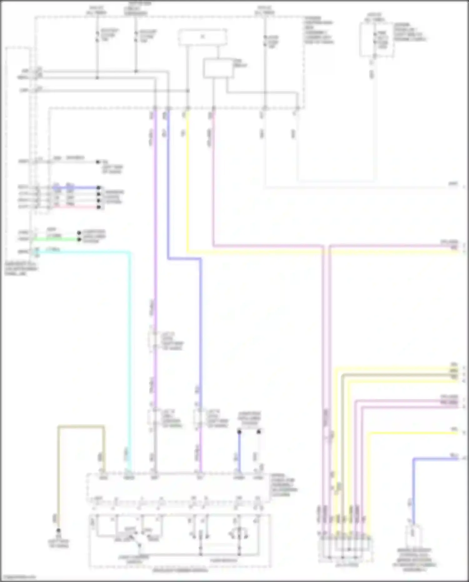 Sienna Toyota IV (2020-2024): Exterior lamps circuit (1 of 5)