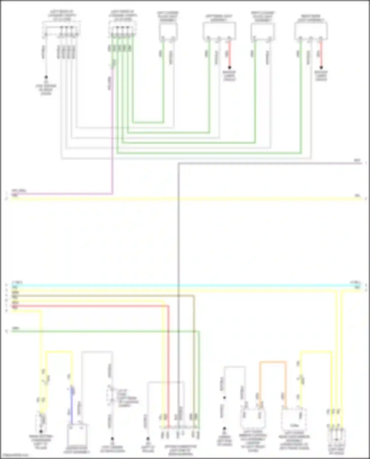 Sienna Toyota IV (2020-2024): Exterior lamps circuit (3 of 5)