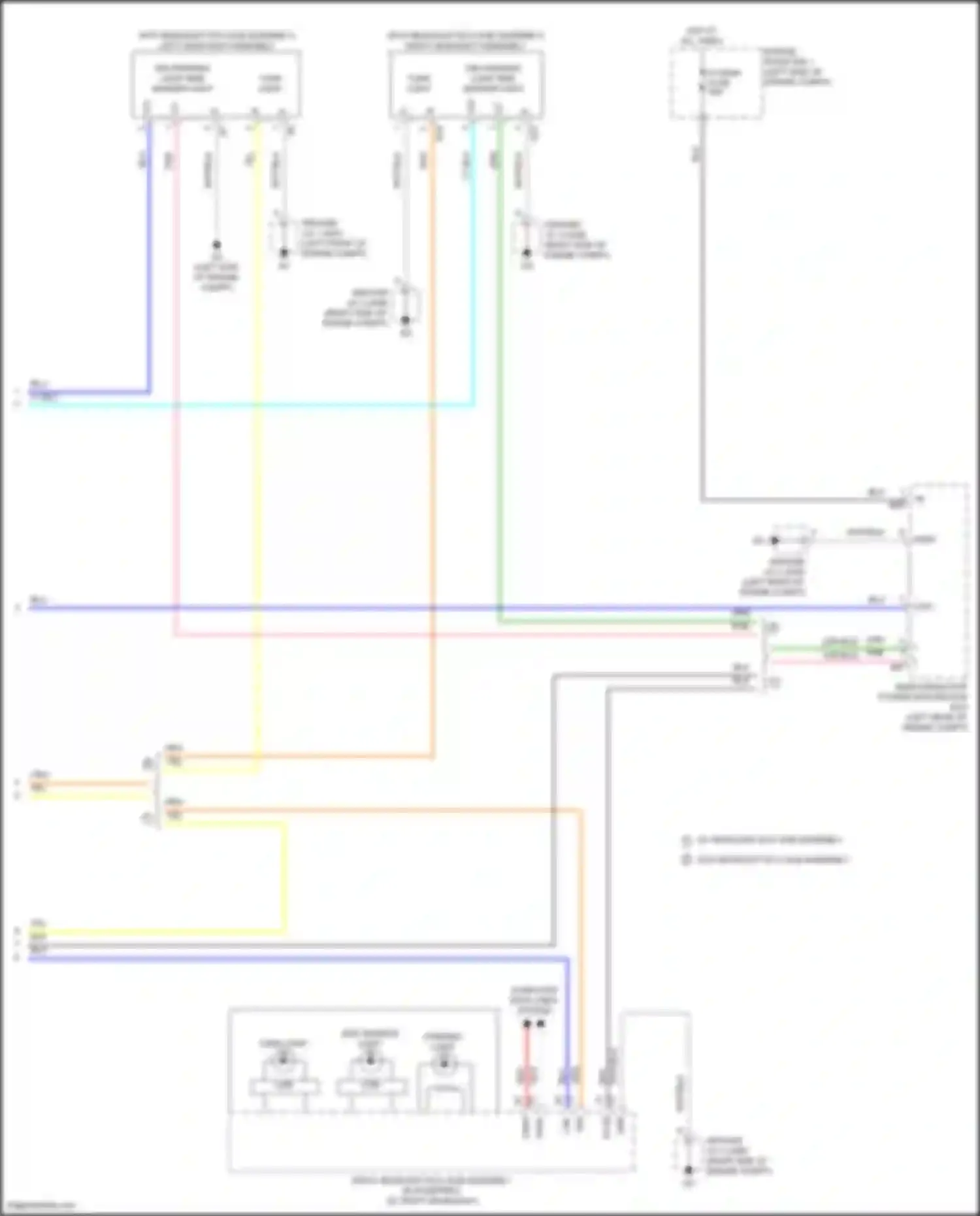 Sienna Toyota IV (2020-2024): Exterior lamps circuit (5 of 5)