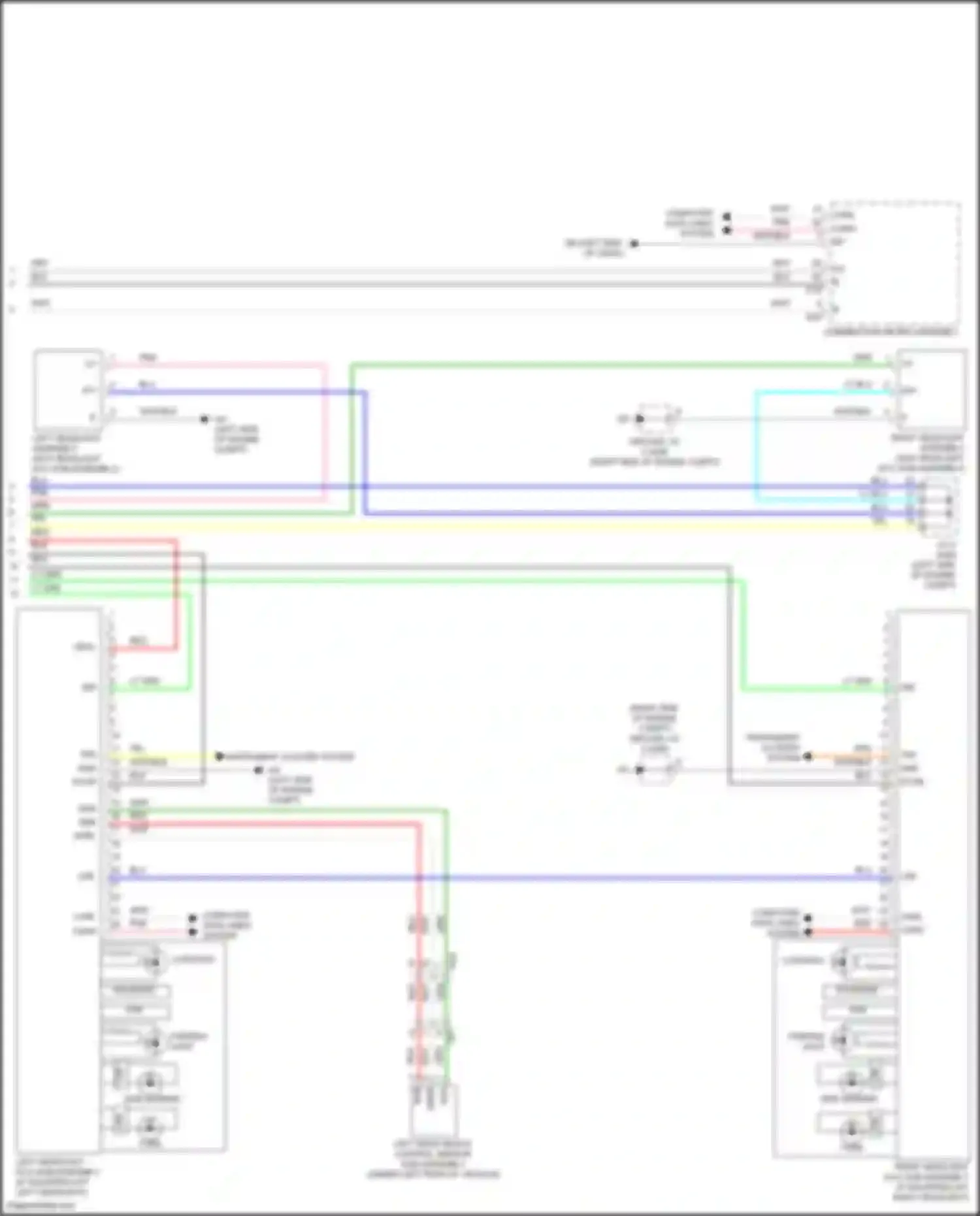 Sienna Toyota IV (2020-2024): Headlights circuit (3 of 3)