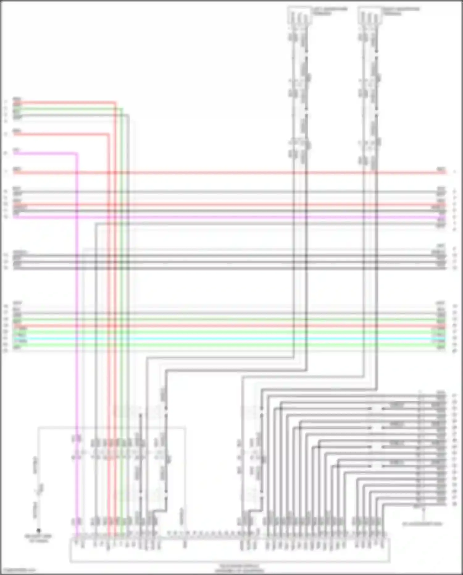 Sienna Toyota IV (2020-2024): Navigation circuit, w/ built-in amplifier (3 of 6)